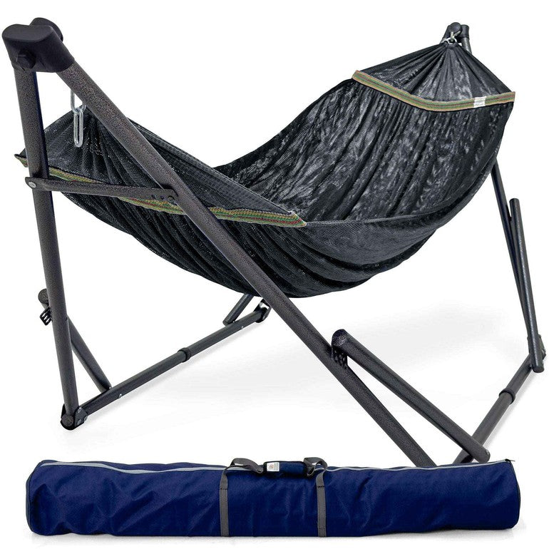 Tranquillo Original Collapsible Hammock with Stand for Ultimate Relaxation Megsu