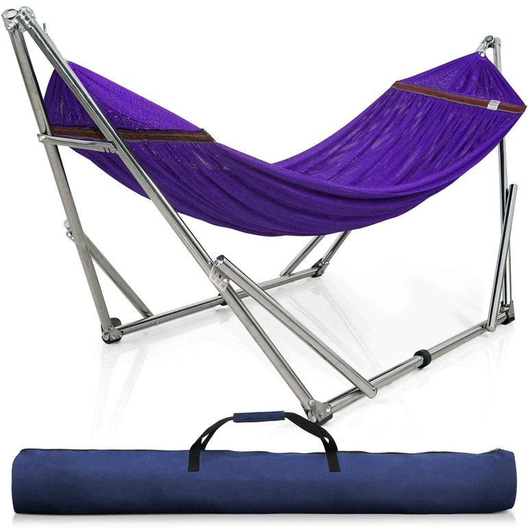 Tranquillo Original Stainless Steel Hammock Stand for Ultimate Relaxation Megsu