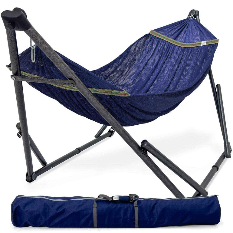 Tranquillo Original Collapsible Hammock with Stand for Ultimate Relaxation Megsu