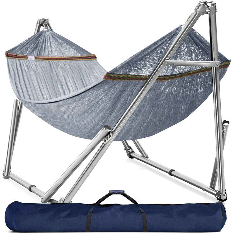 Tranquillo Universal Stainless Steel Hammock Stand for Ultimate Relaxation Megsu