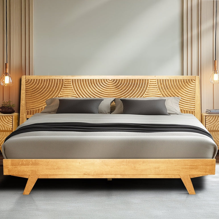Harmony Solid Wood Bed Frame Megsu