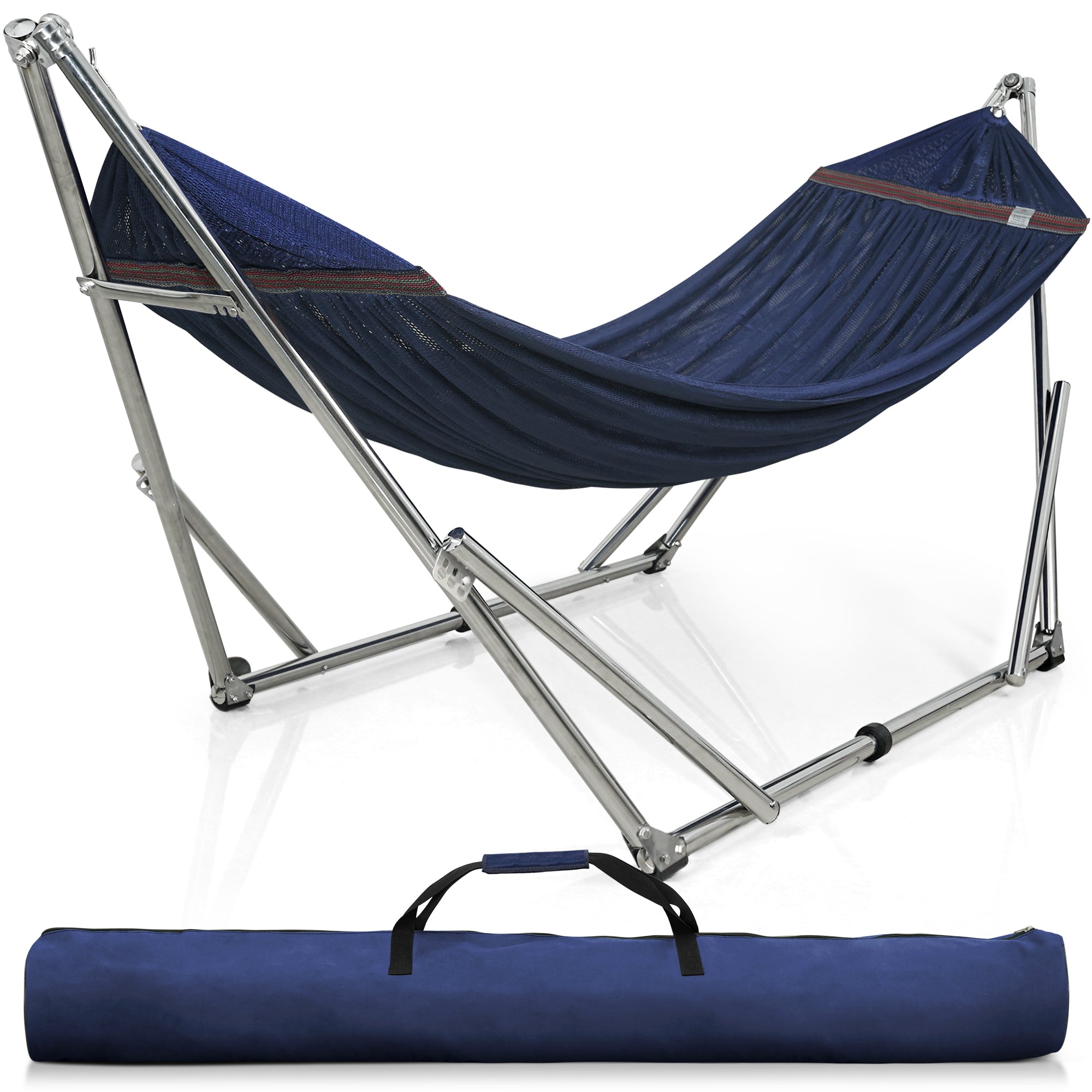 Tranquillo Original Stainless Steel Hammock Stand for Ultimate Relaxation Megsu