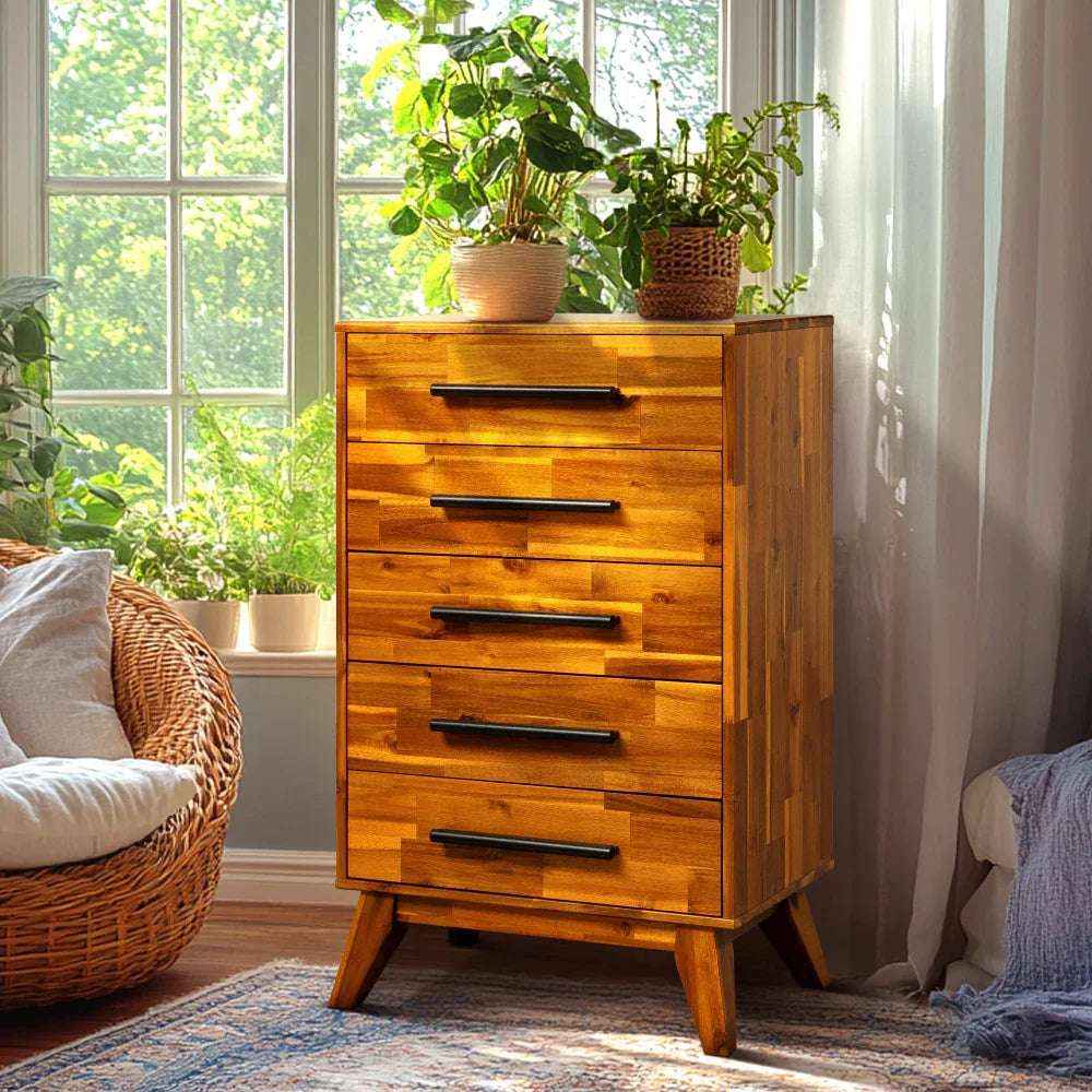 Linea Solid Wood Dresser Megsu
