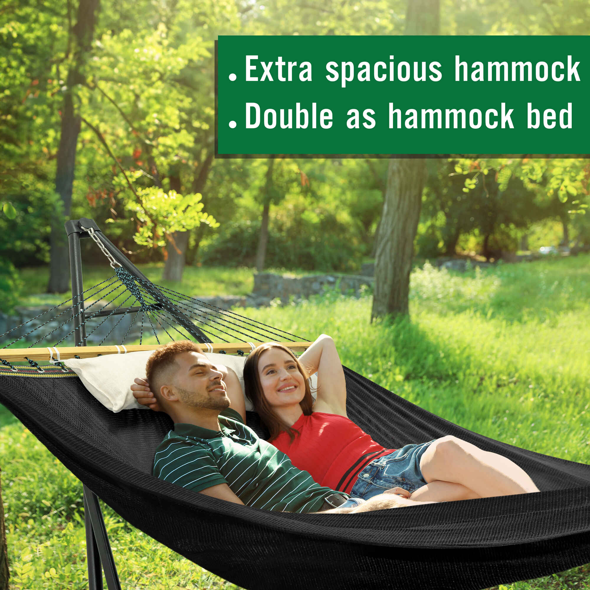 Tranquillo Unity Adjustable Hammock Stand for Ultimate Relaxation Megsu