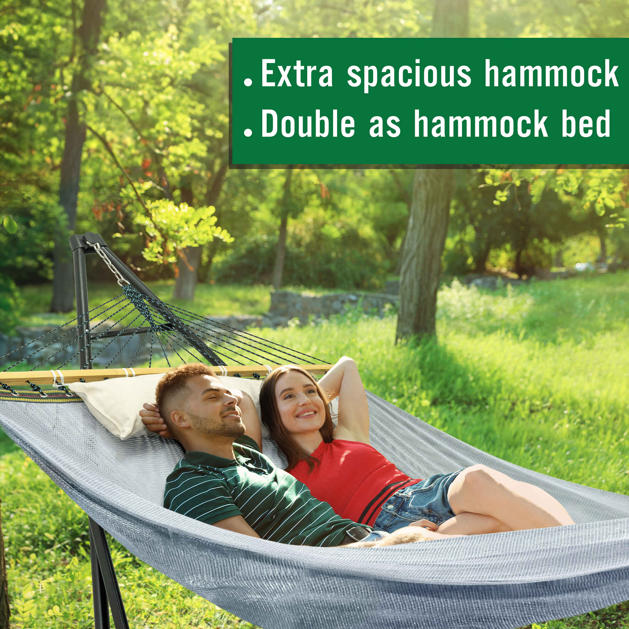 Tranquillo Unity Adjustable Hammock Stand for Ultimate Relaxation Megsu