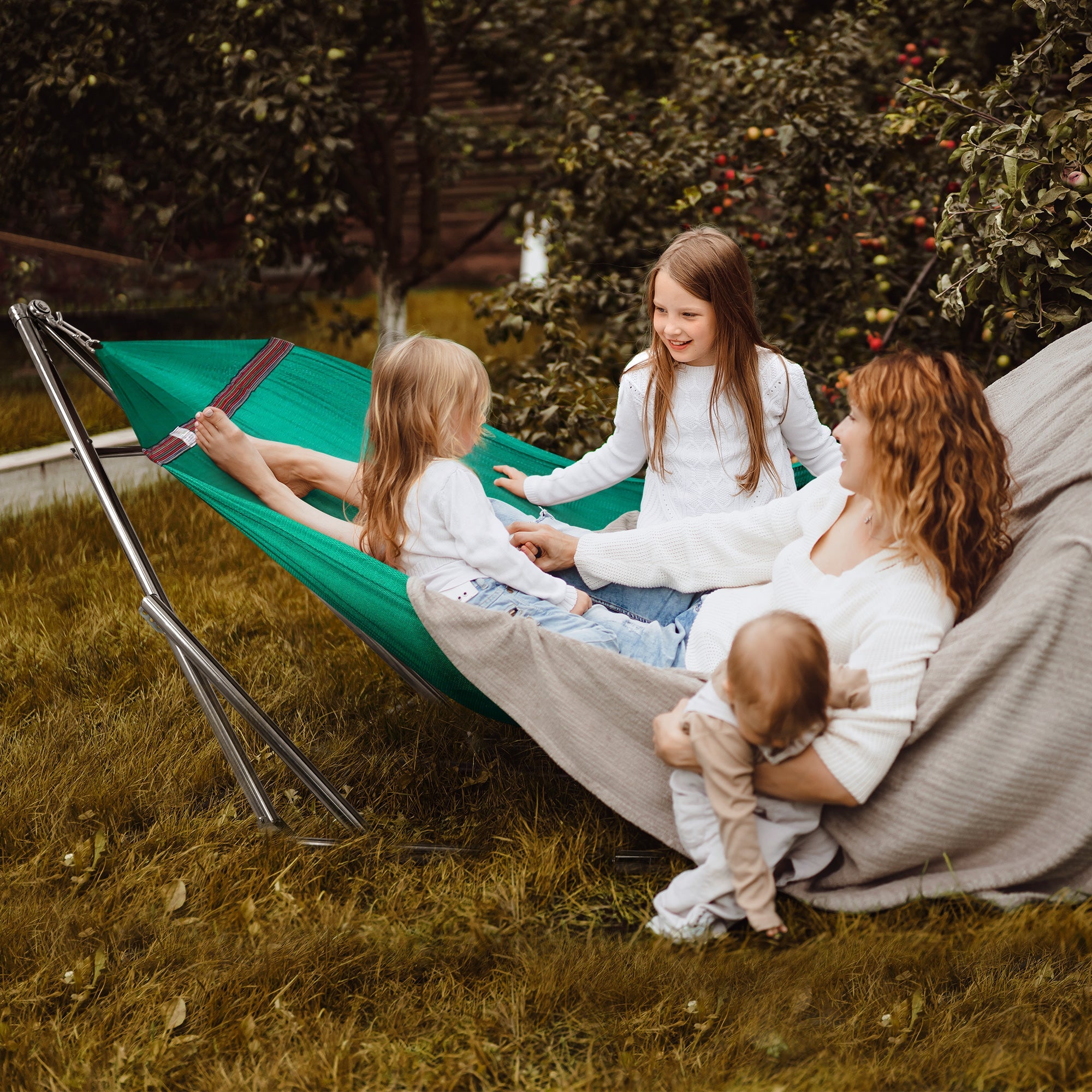 Tranquillo Original Stainless Steel Hammock Stand for Ultimate Relaxation Megsu