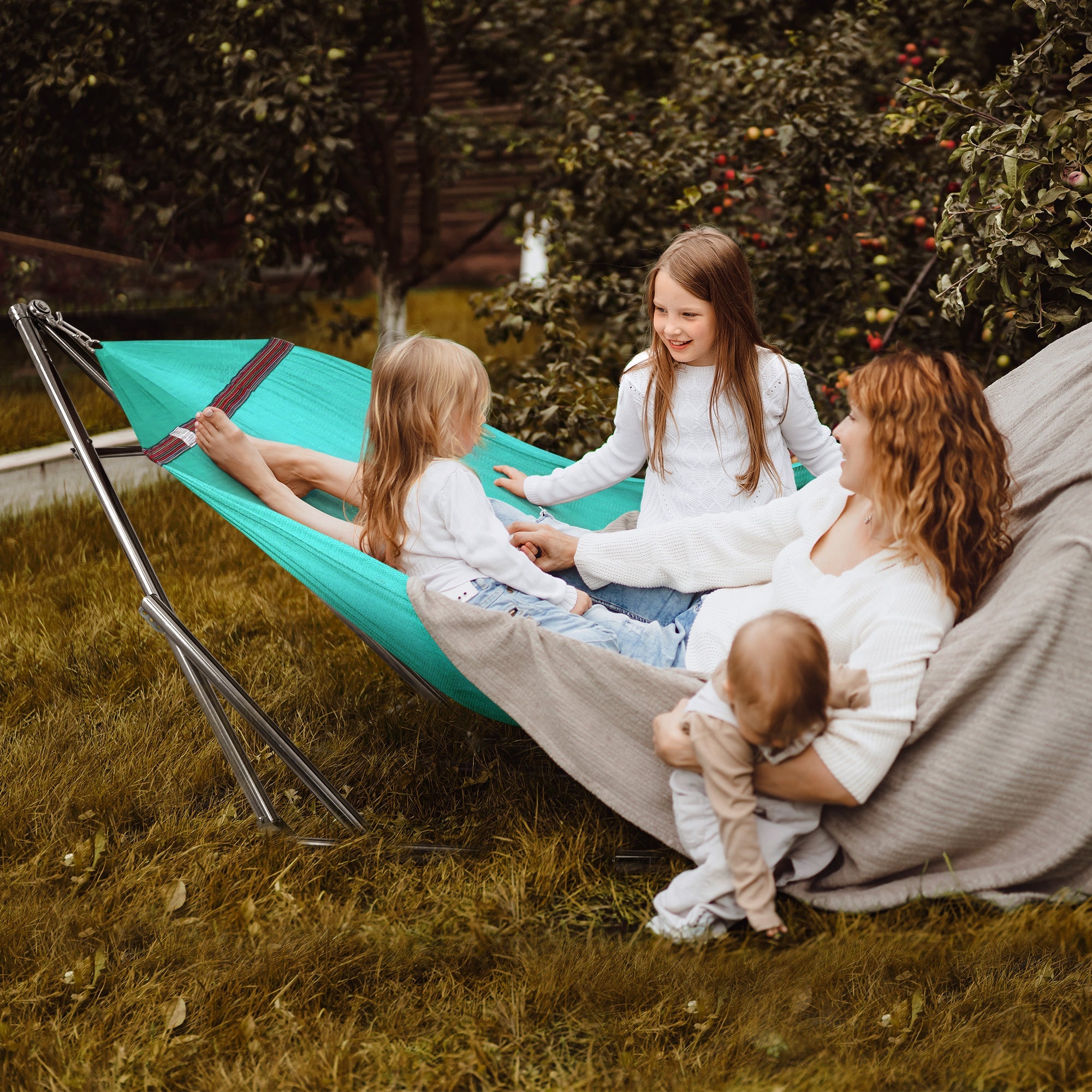 Tranquillo Original Stainless Steel Hammock Stand for Ultimate Relaxation Megsu