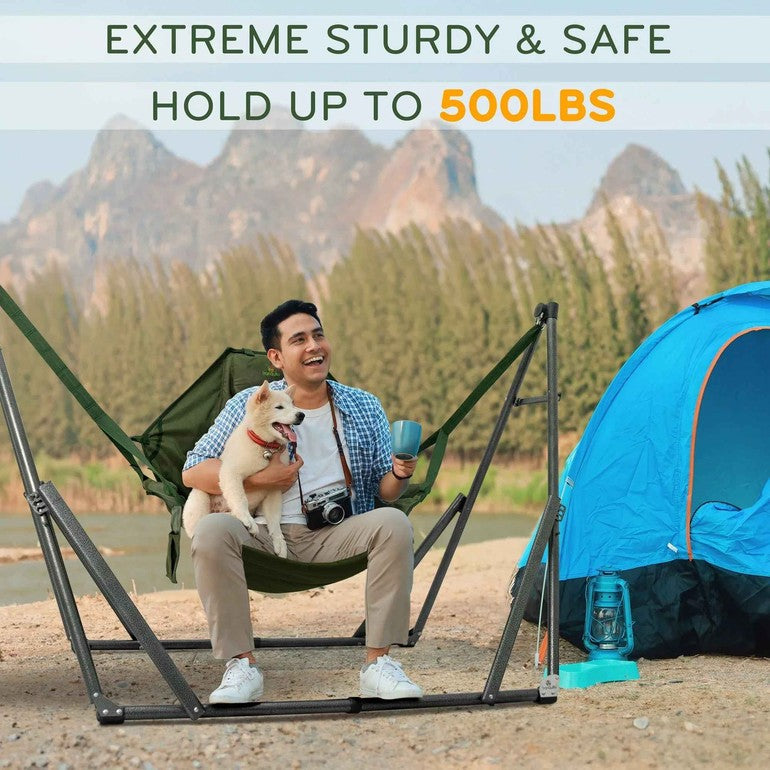 Tranquillo Universal Hammock Chair Set for Ultimate Relaxation Megsu