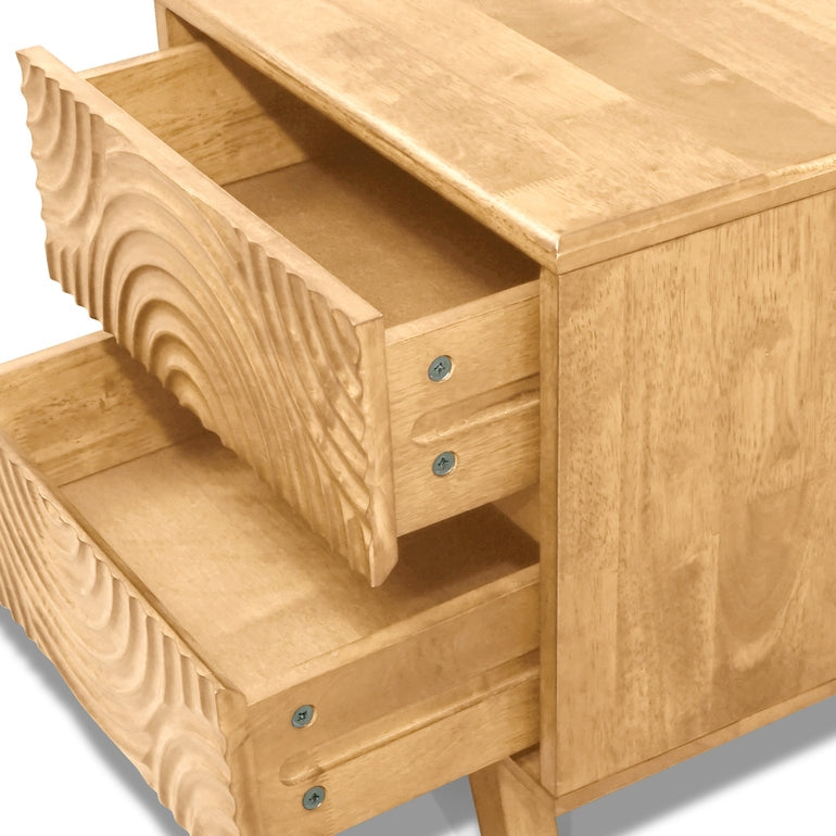 Harmony Solid Wood Nightstand Megsu