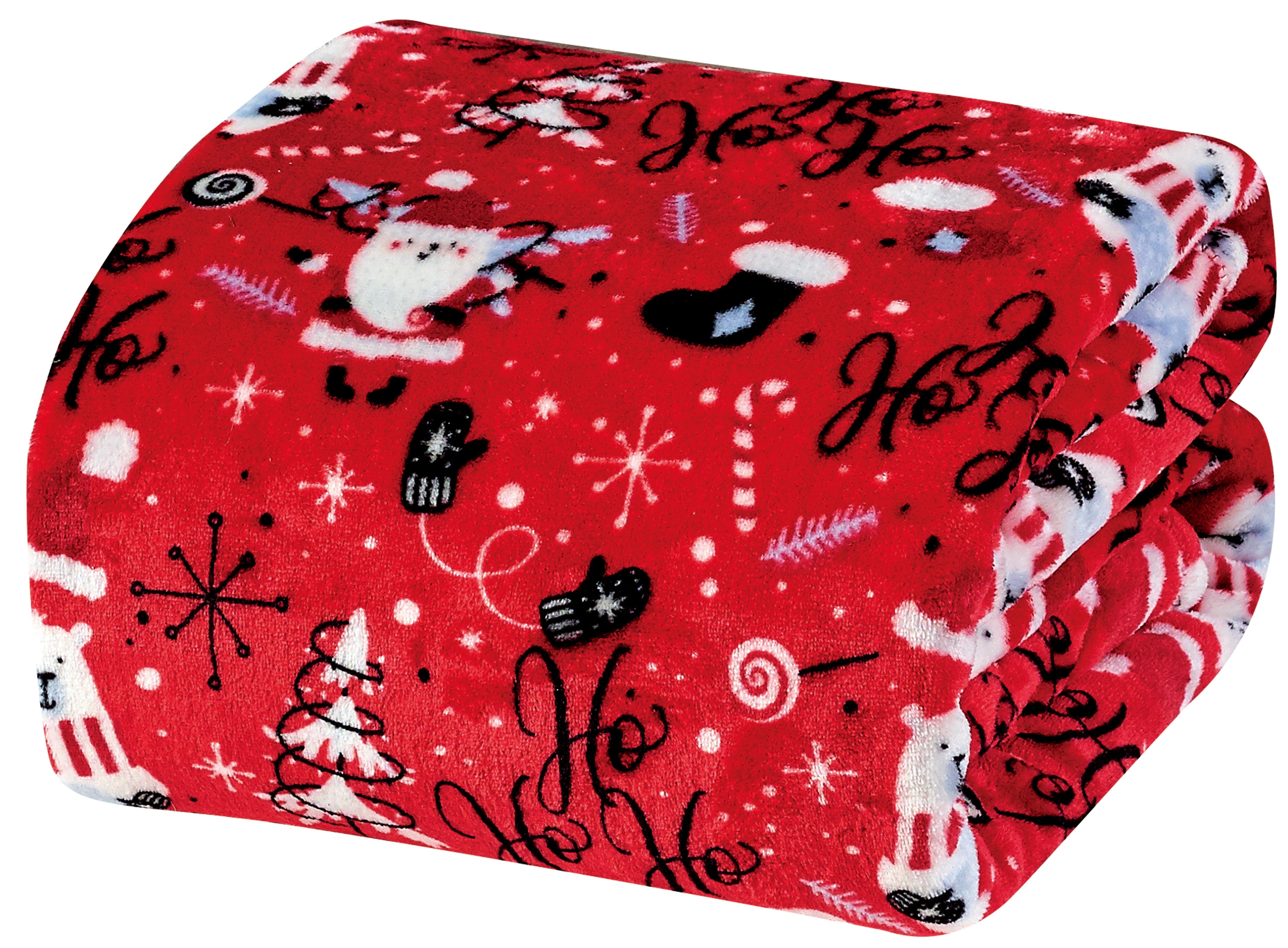 Decor&More Home Essentials Christmas Throw Faith-Hope-Love-Home-Decor