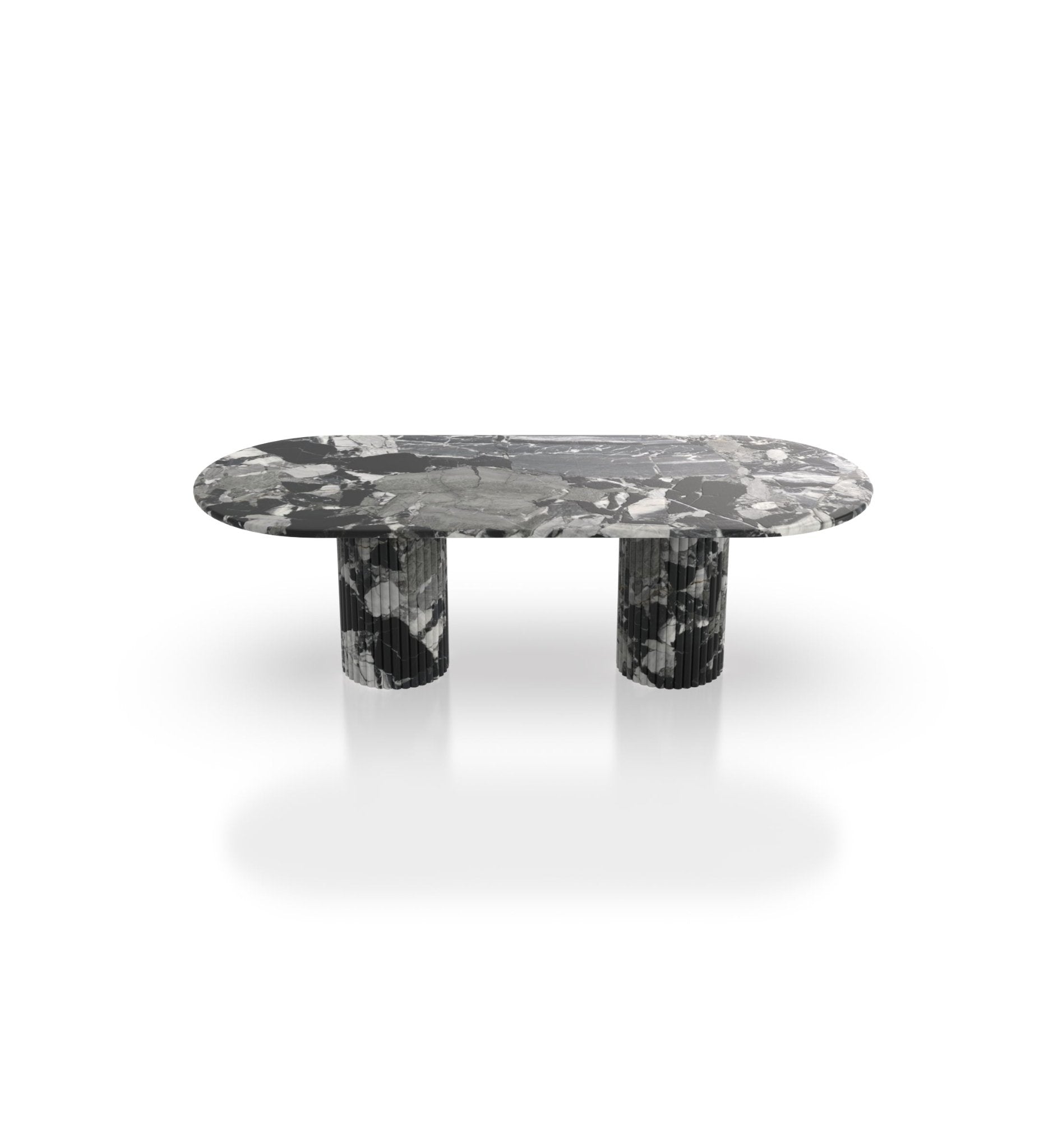 Elisa Deux Oval Dining Table Zicana Boutique