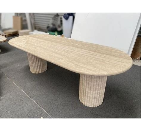 Elisa Deux Oval Dining Table Zicana Boutique