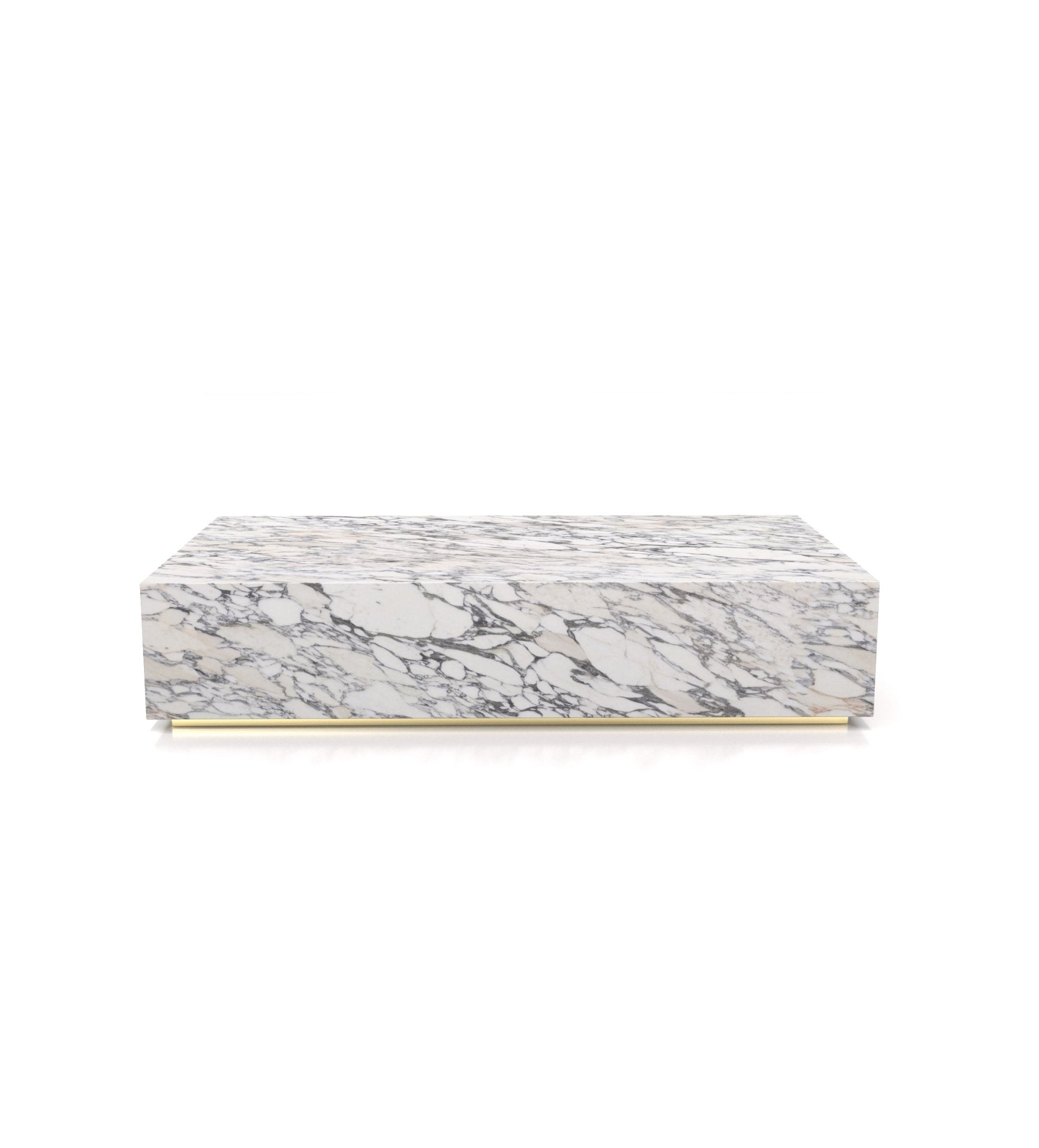 Firenze Rectangular Plinth Coffee Table Zicana Boutique
