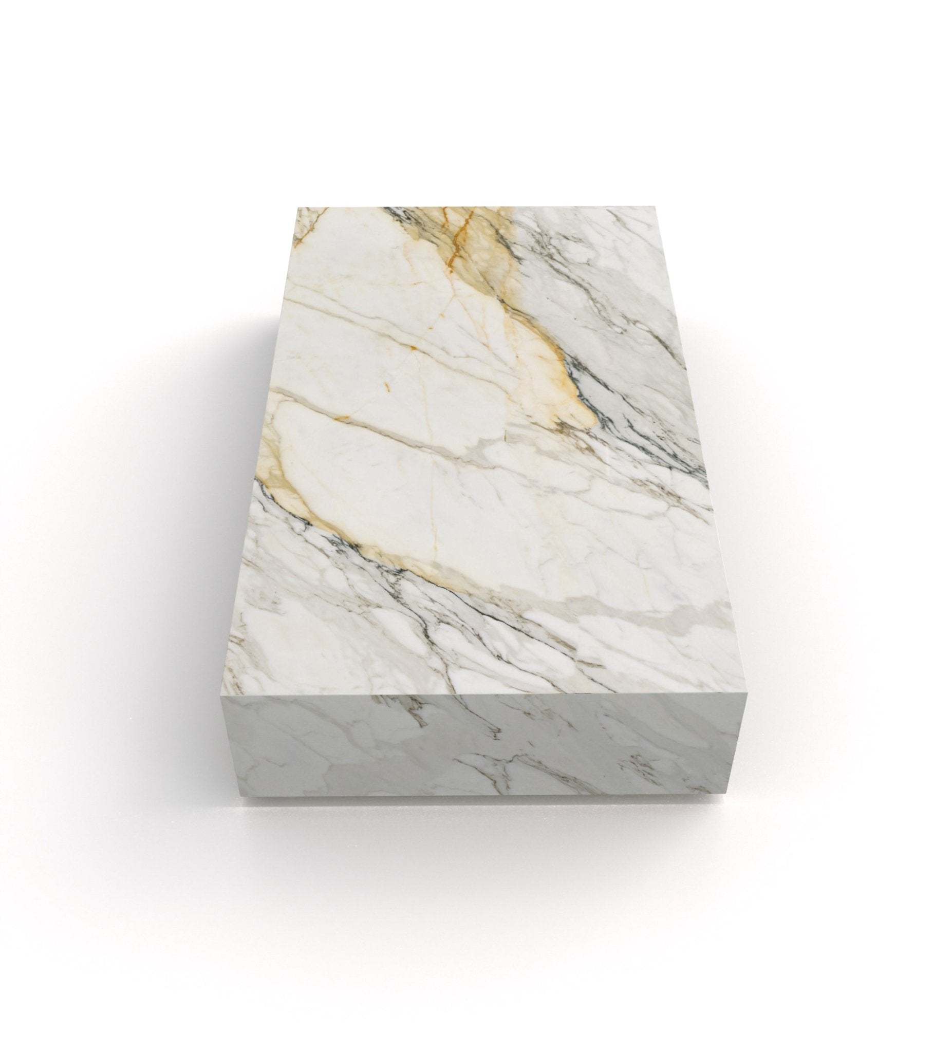 Firenze Rectangular Plinth Coffee Table Zicana Boutique