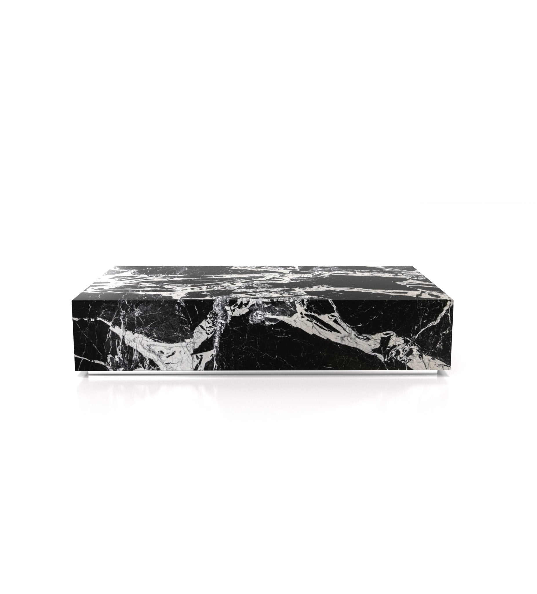 Firenze Rectangular Plinth Coffee Table Zicana Boutique