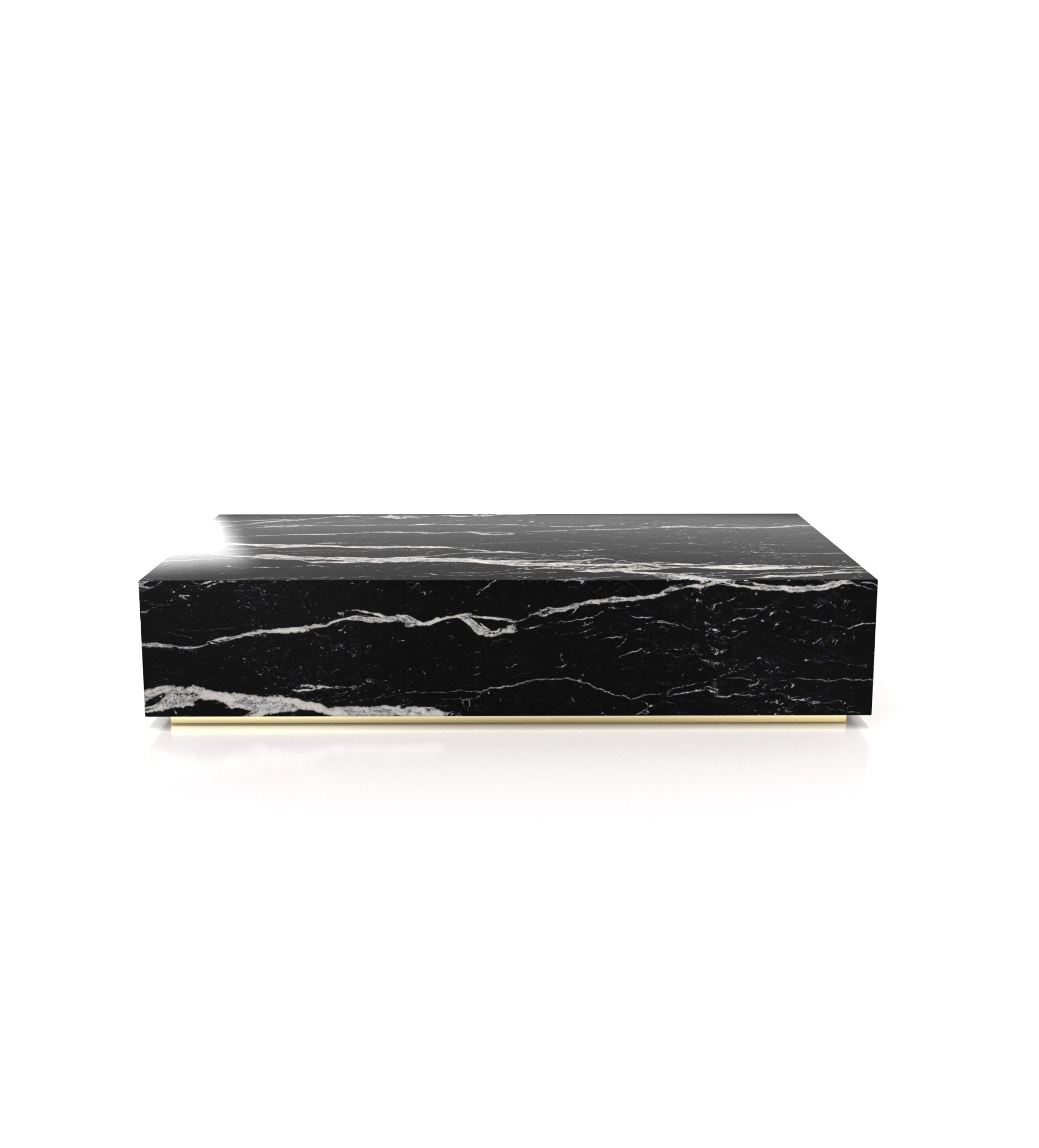Firenze Rectangular Plinth Coffee Table Zicana Boutique