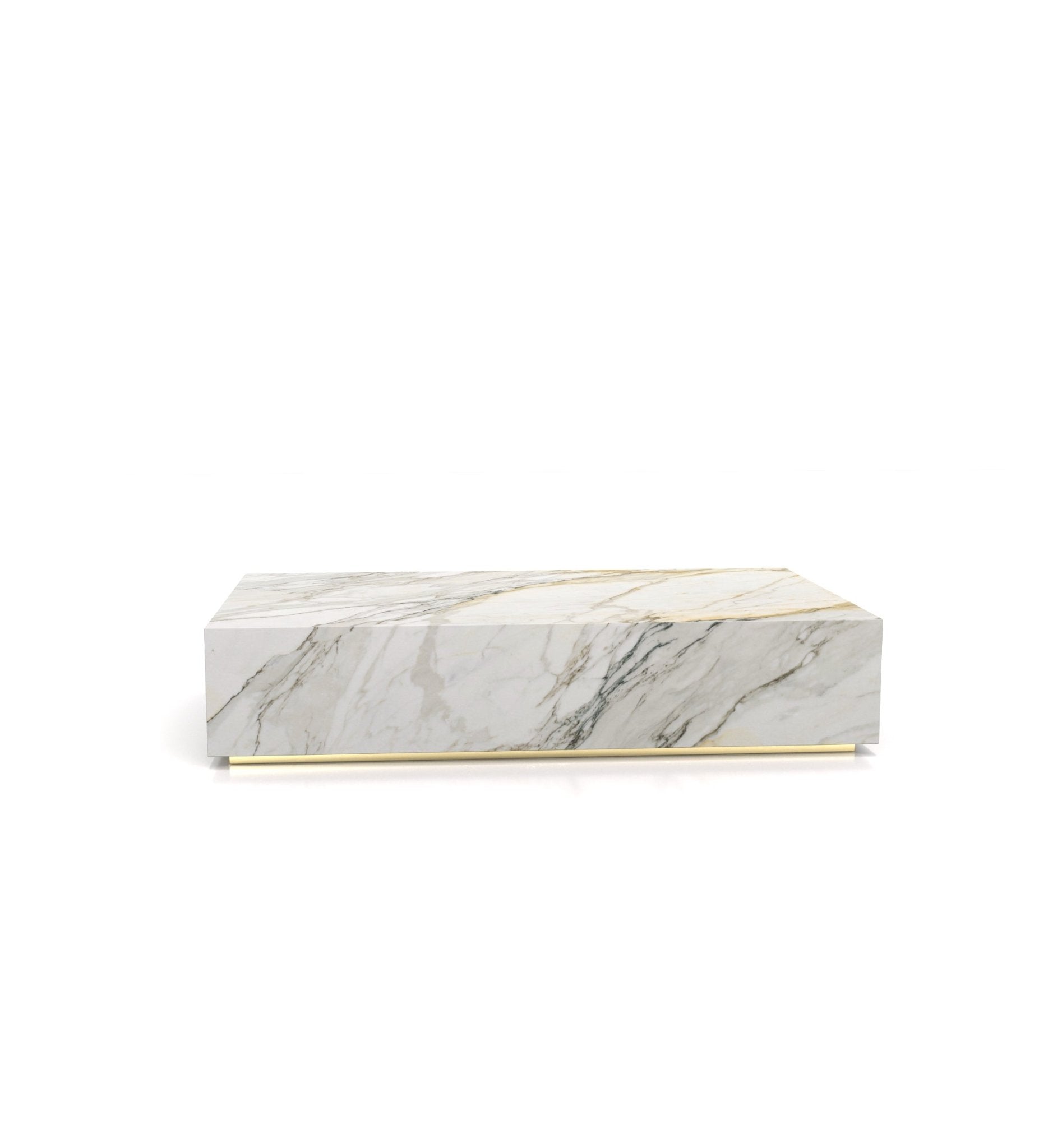 Firenze Rectangular Plinth Coffee Table Zicana Boutique