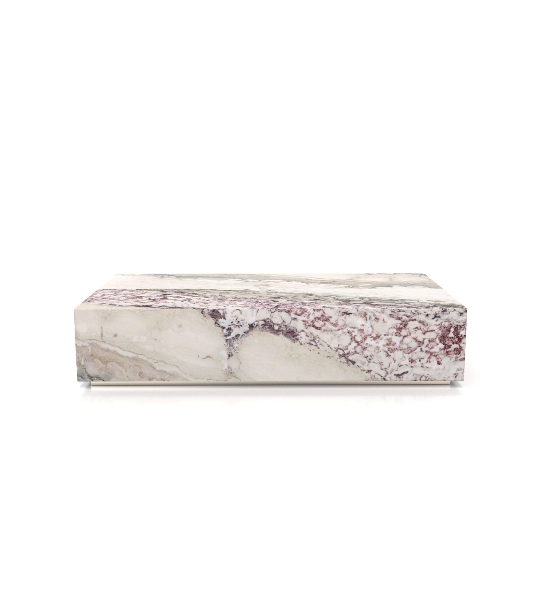 Firenze Rectangular Plinth Coffee Table Zicana Boutique