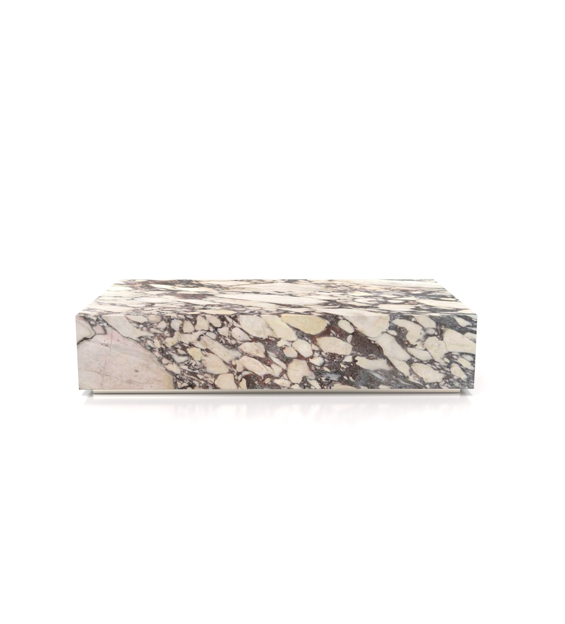 Firenze Rectangular Plinth Coffee Table Zicana Boutique