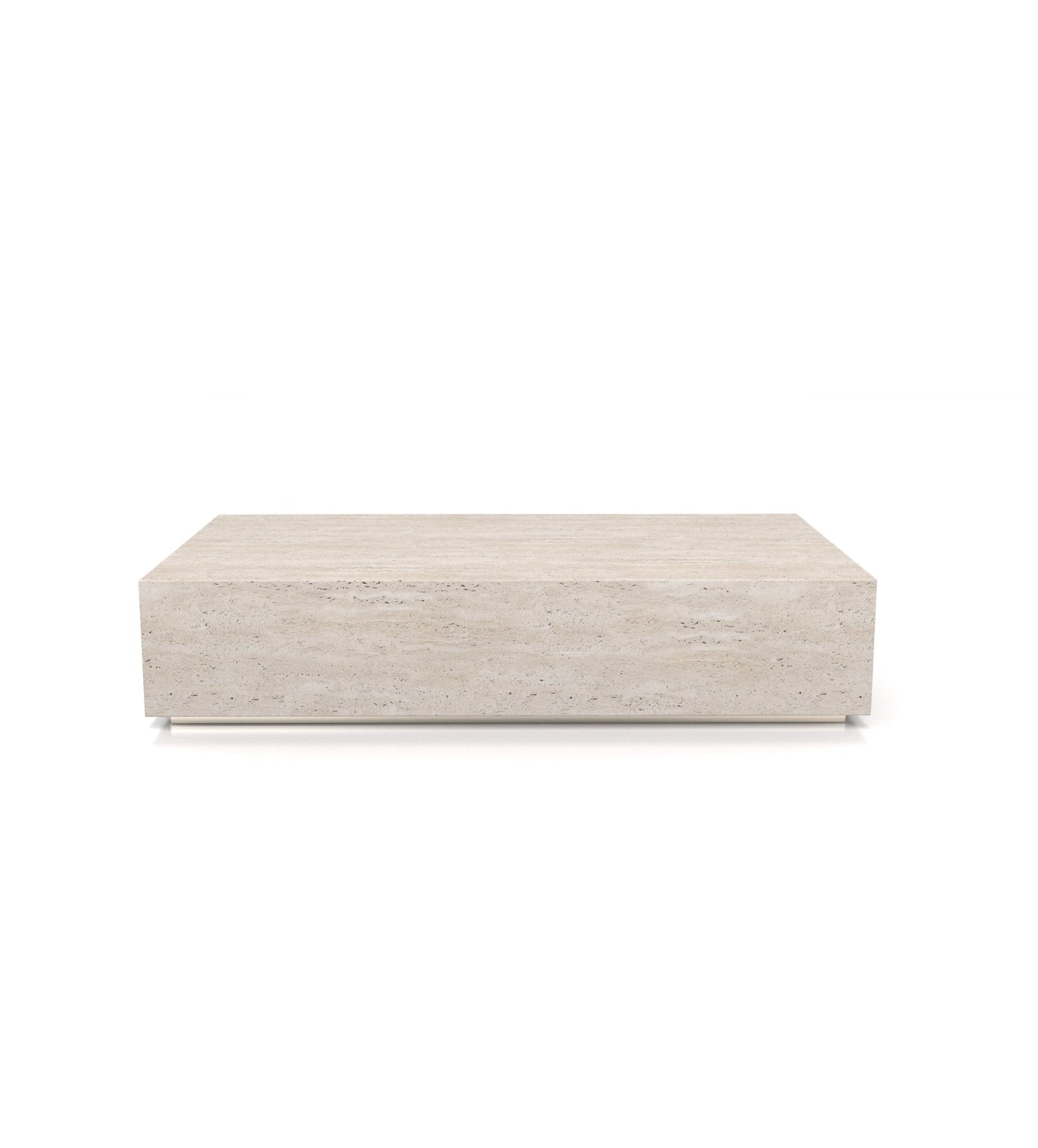 Firenze Rectangular Plinth Coffee Table Zicana Boutique