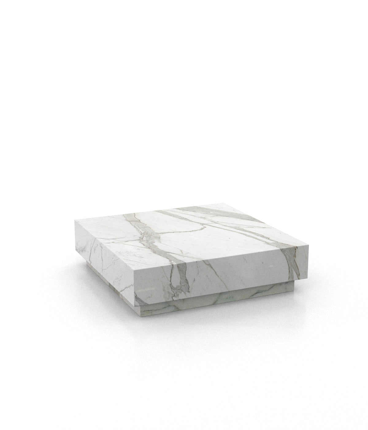 Firenze Square Plinth Coffee Table Zicana Boutique