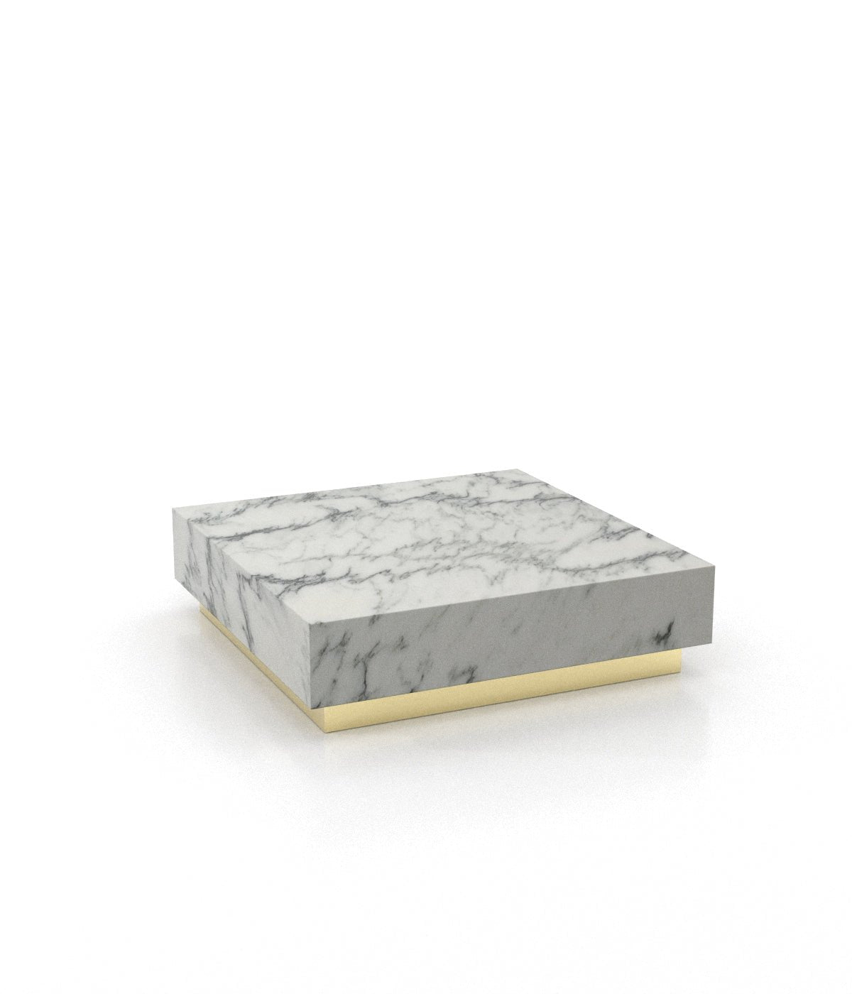 Firenze Square Plinth Coffee Table Zicana Boutique