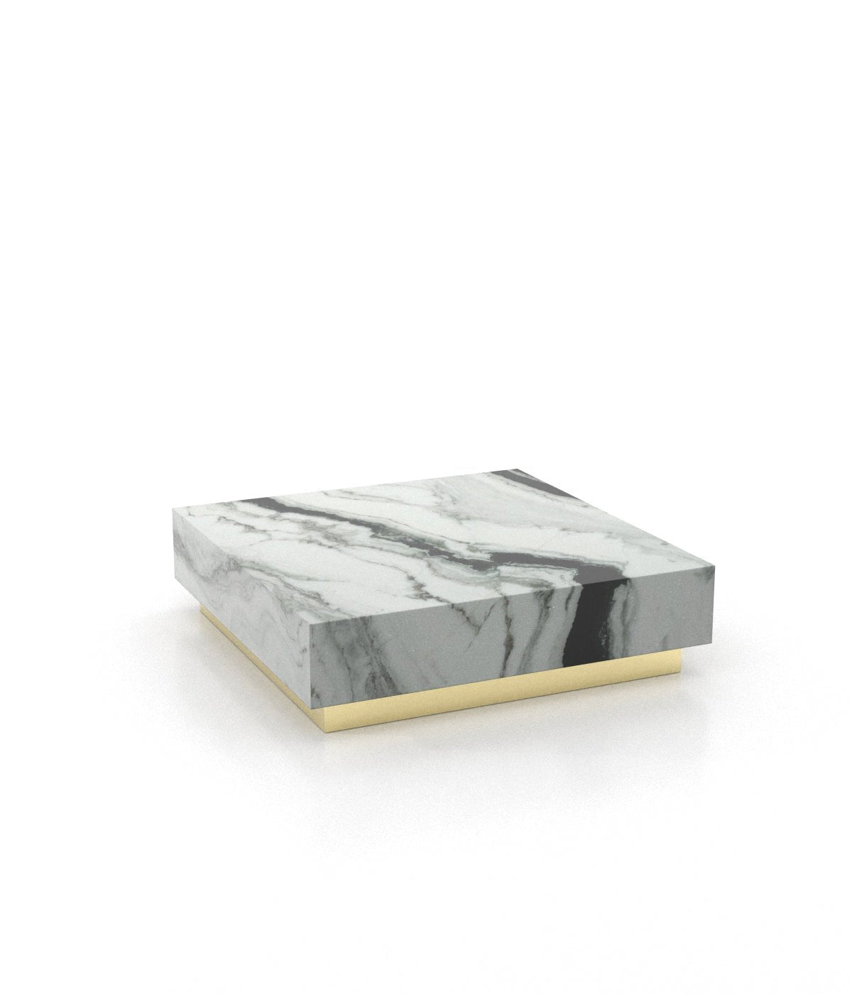 Firenze Square Plinth Coffee Table Zicana Boutique