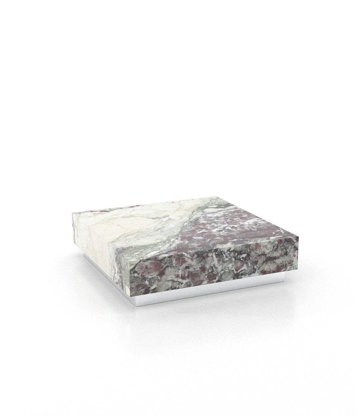 Firenze Square Plinth Coffee Table Zicana Boutique