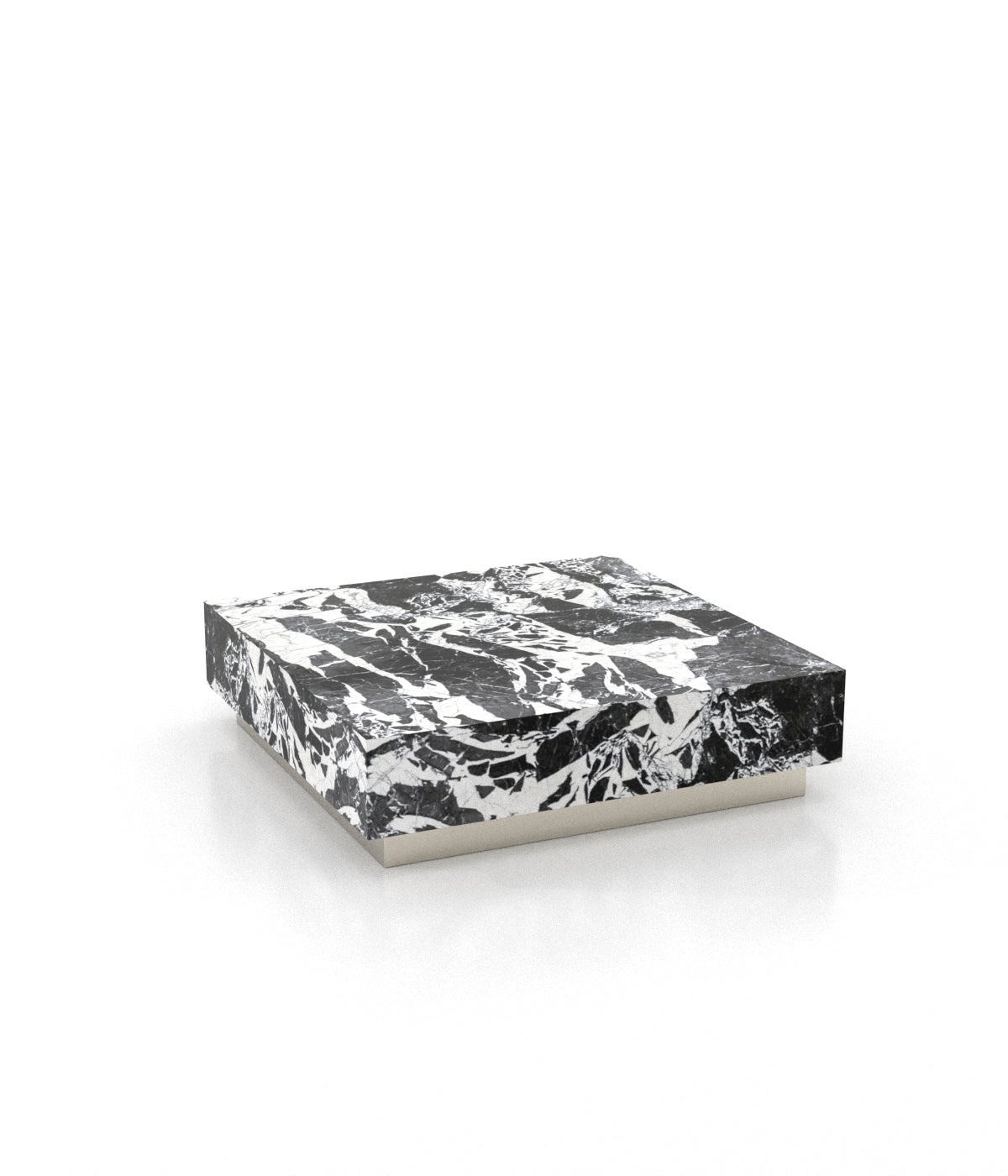 Firenze Square Plinth Coffee Table Zicana Boutique