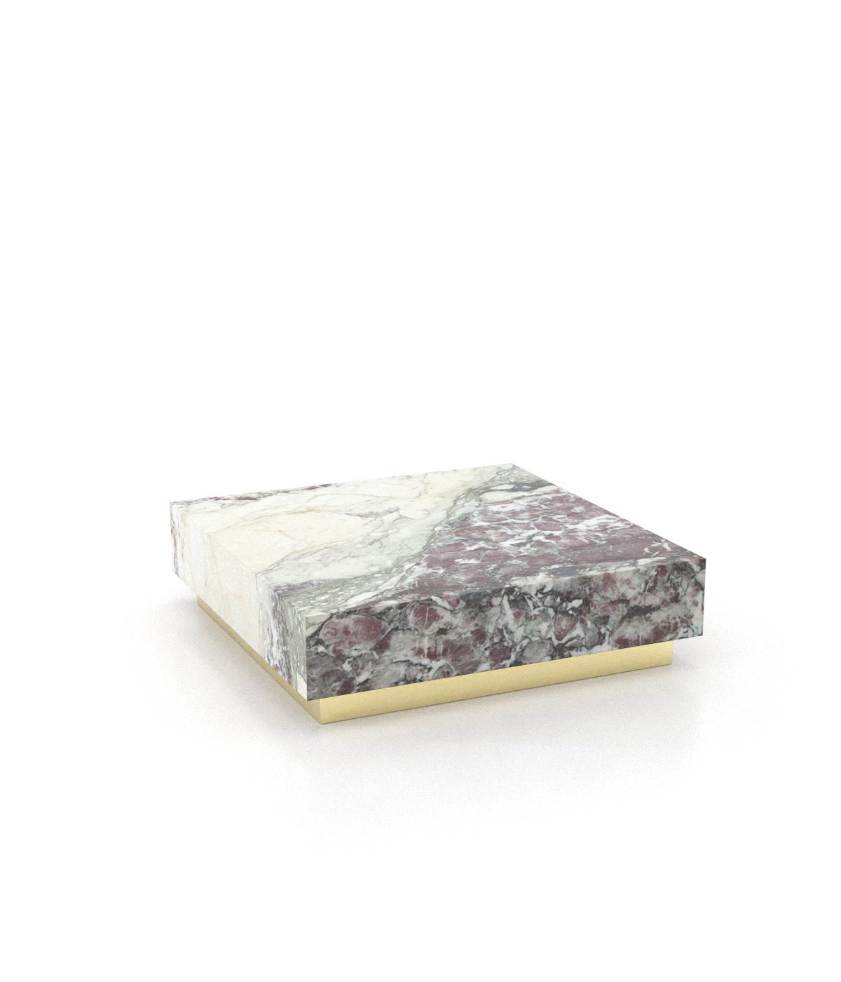 Firenze Square Plinth Coffee Table Zicana Boutique