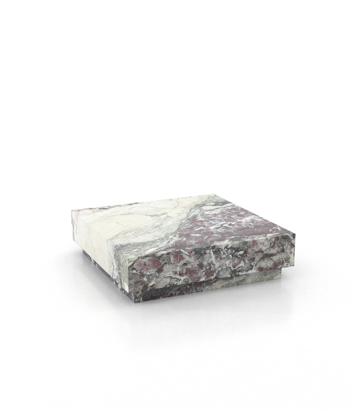 Firenze Square Plinth Coffee Table Zicana Boutique