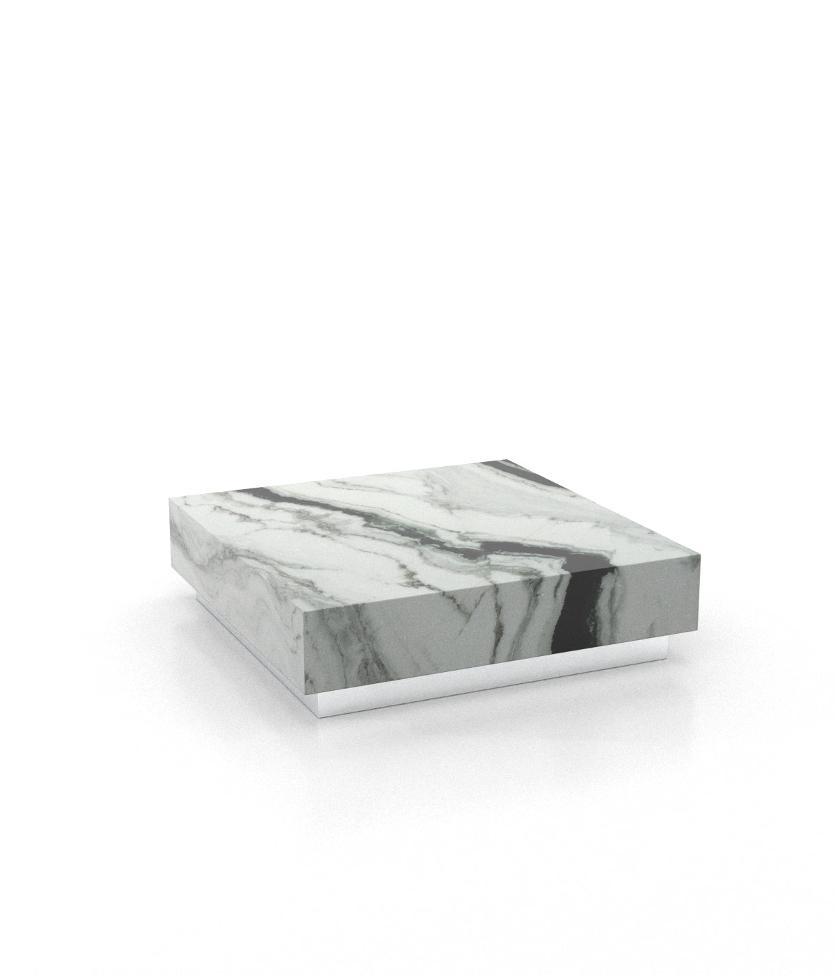 Firenze Square Plinth Coffee Table Zicana Boutique