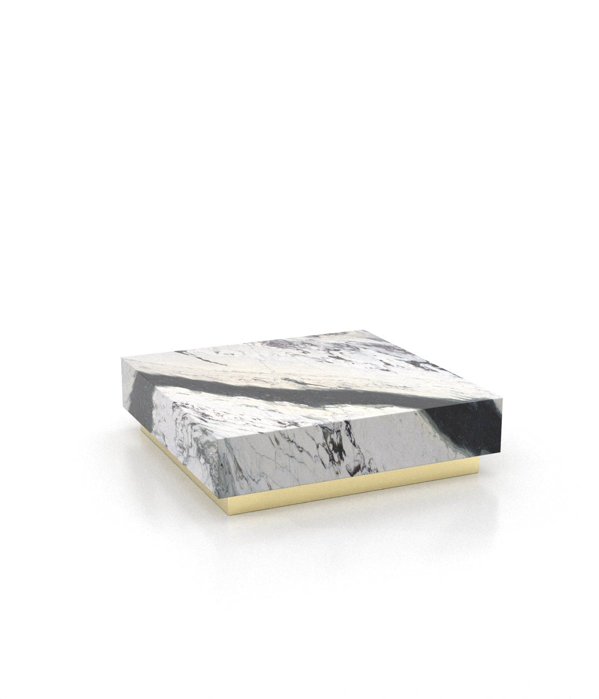 Firenze Square Plinth Coffee Table Zicana Boutique