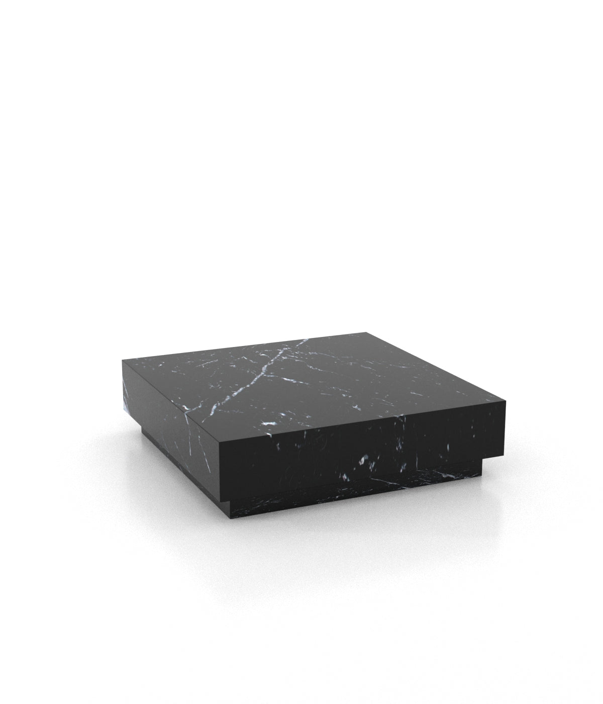 Firenze Square Plinth Coffee Table Zicana Boutique