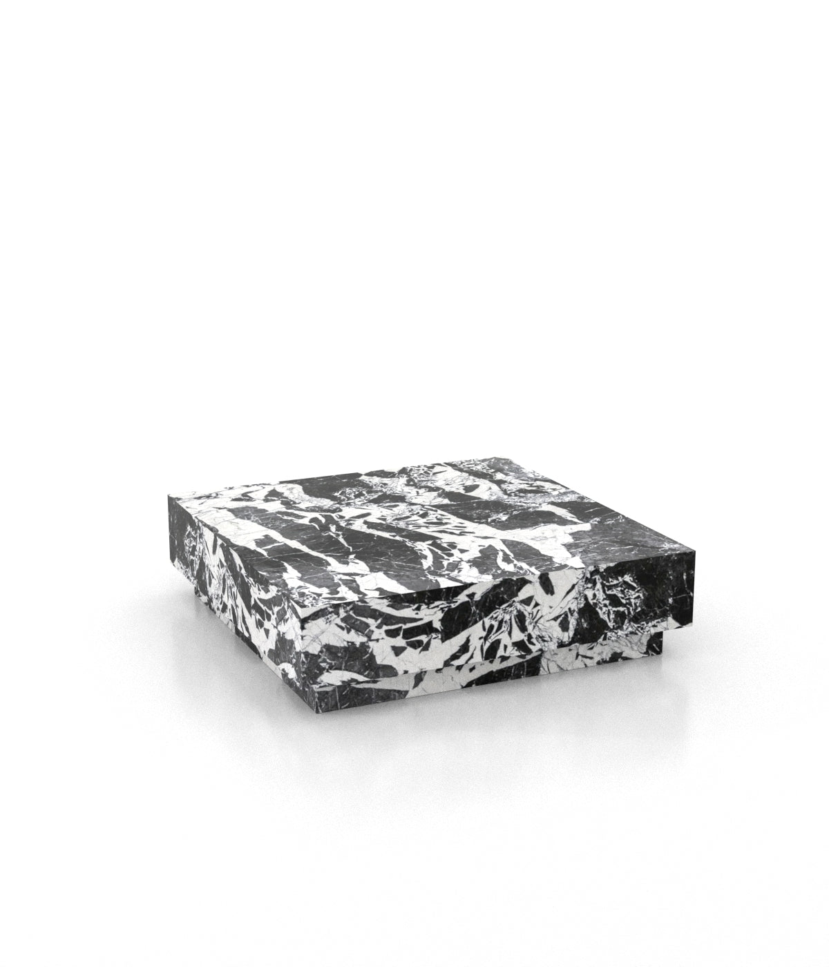 Firenze Square Plinth Coffee Table Zicana Boutique