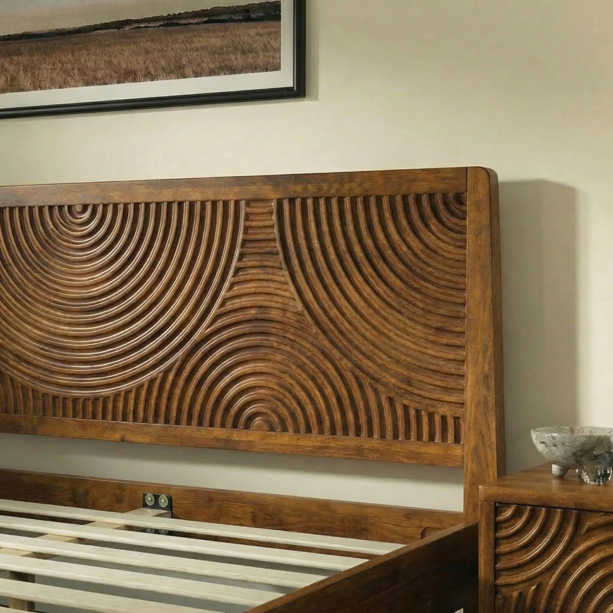 Harmony Solid Wood Bed Frame Megsu