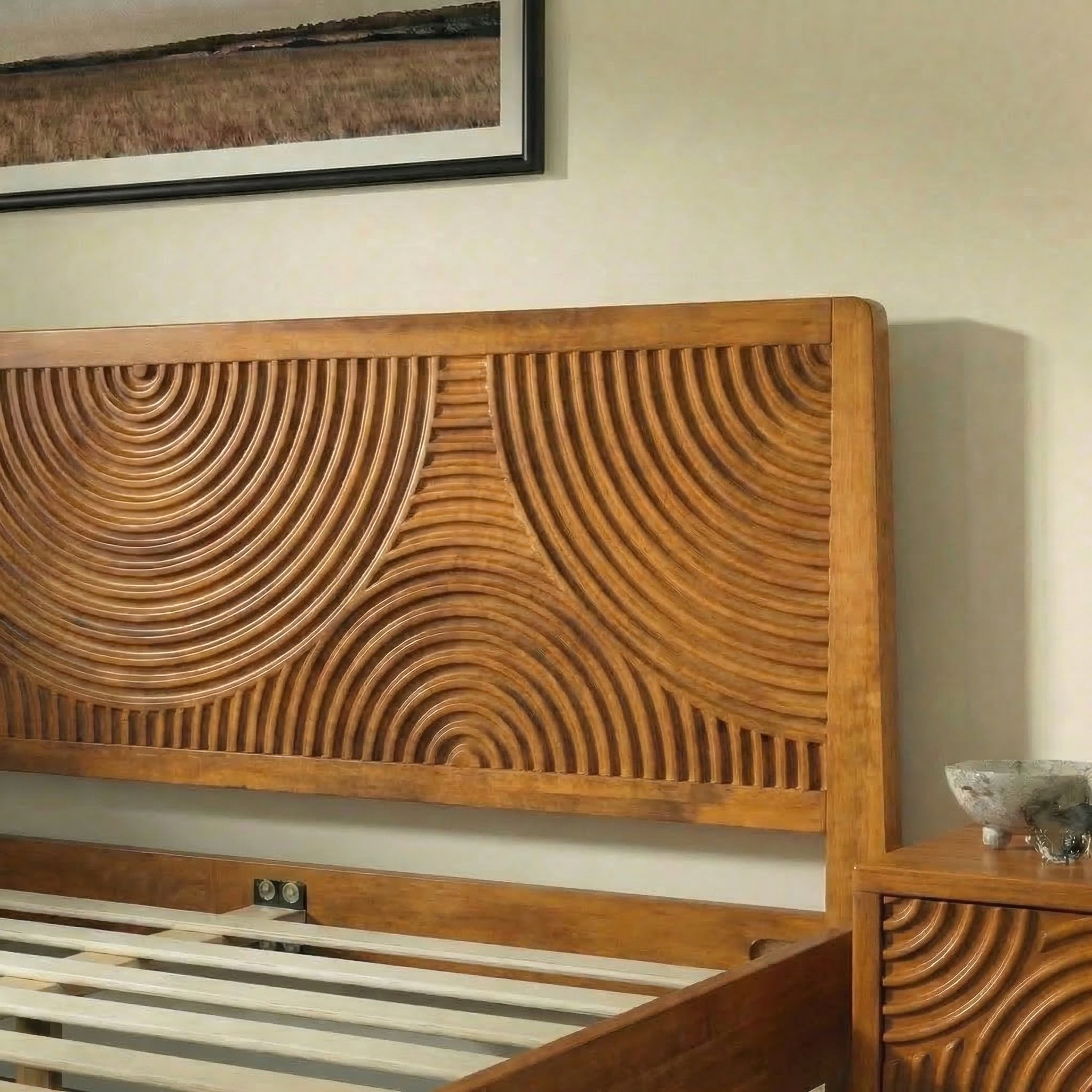 Harmony Solid Wood Bed Frame Megsu