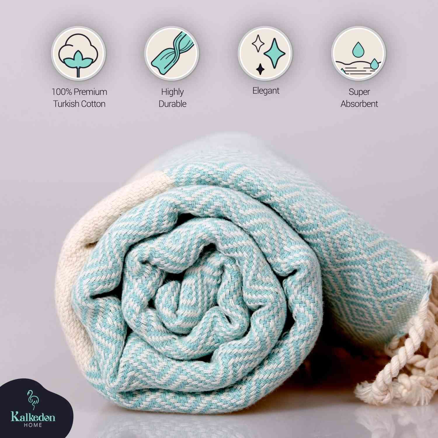 Diamond Kalkedon Towels
