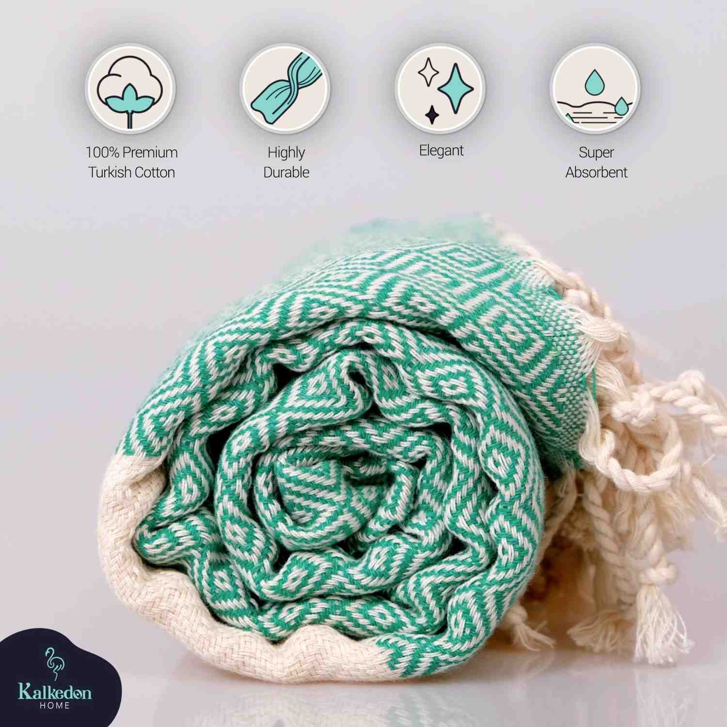 Diamond Kalkedon Towels