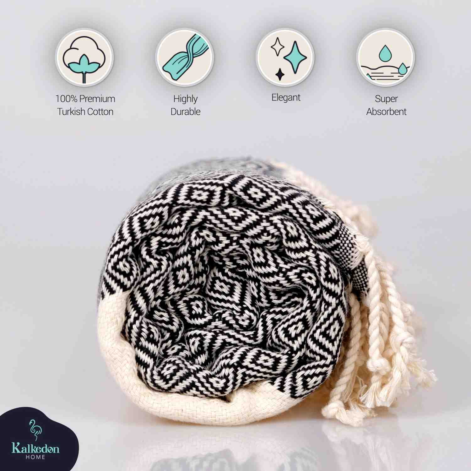 Diamond Kalkedon Towels