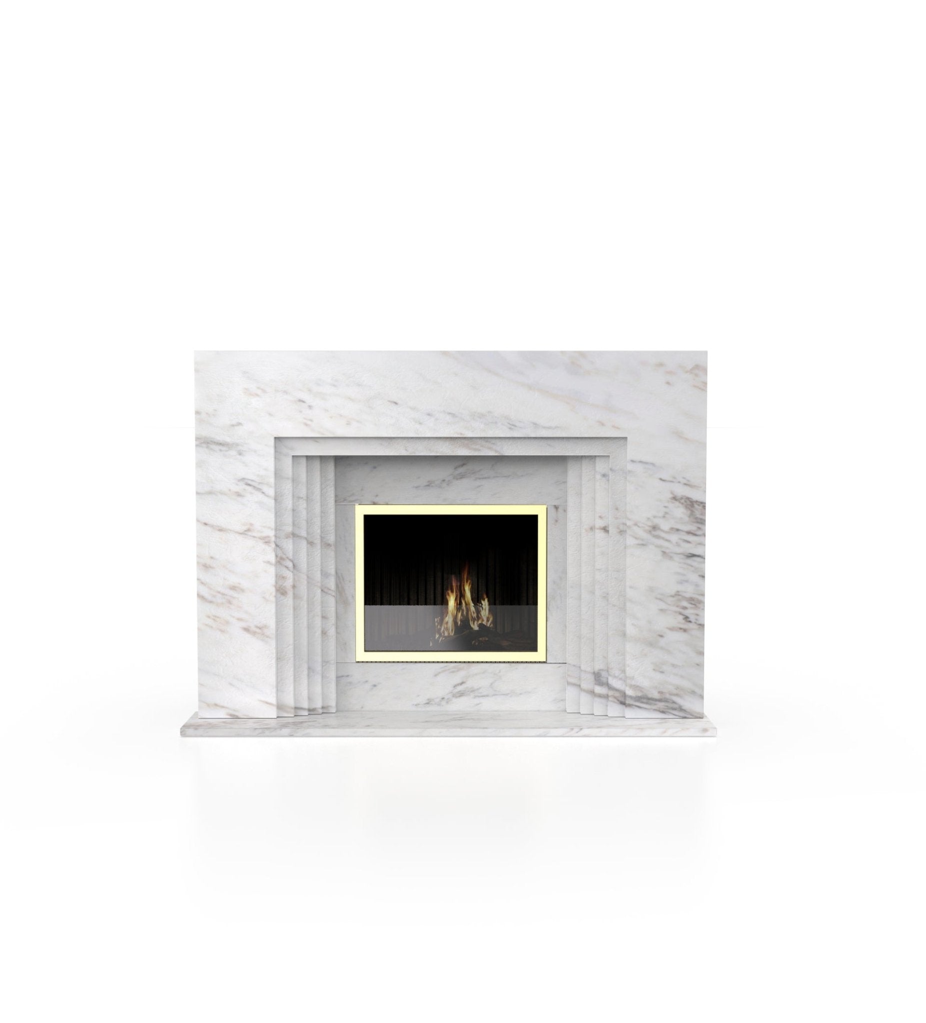 La Gabby 76 Fireplace Zicana Boutique