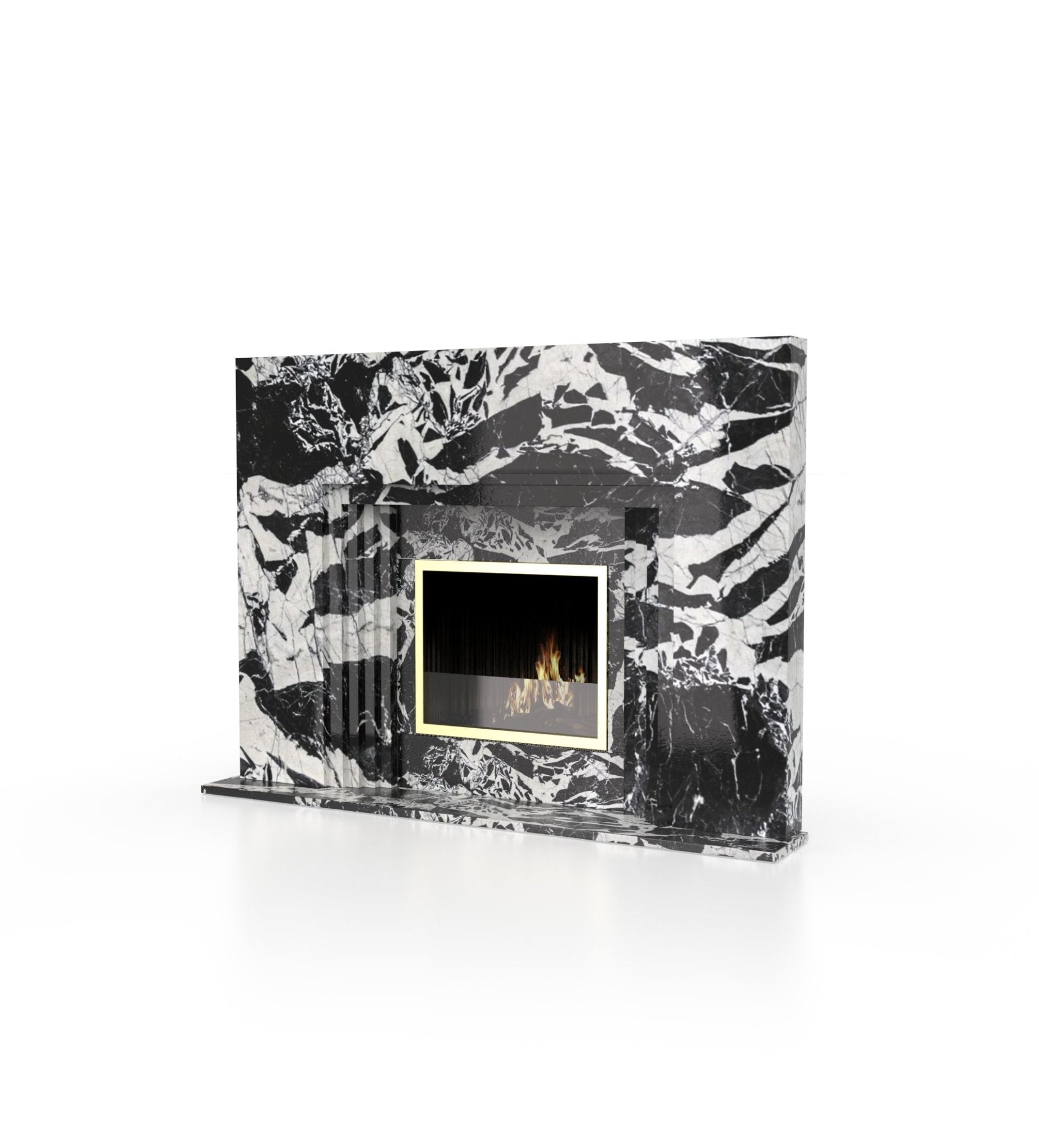 La Gabby 82 Fireplace Zicana Boutique