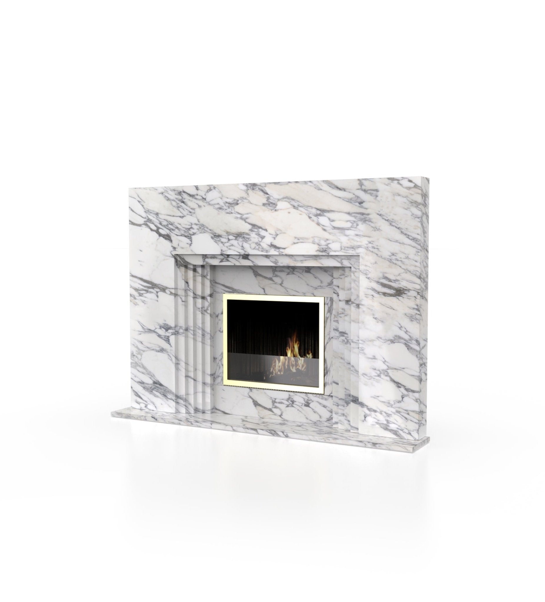 La Gabby 82 Fireplace Zicana Boutique