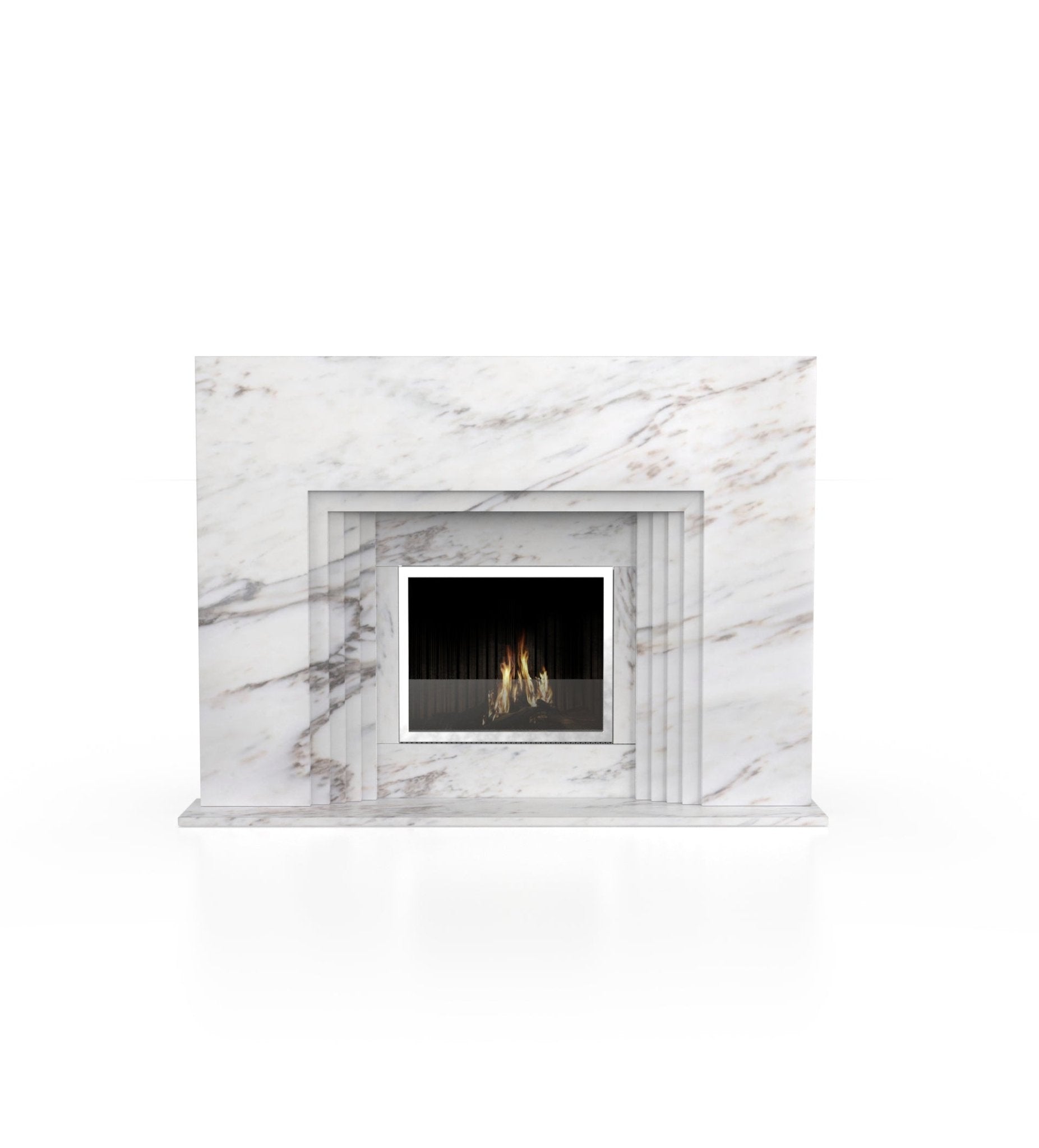 La Gabby 82 Fireplace Zicana Boutique