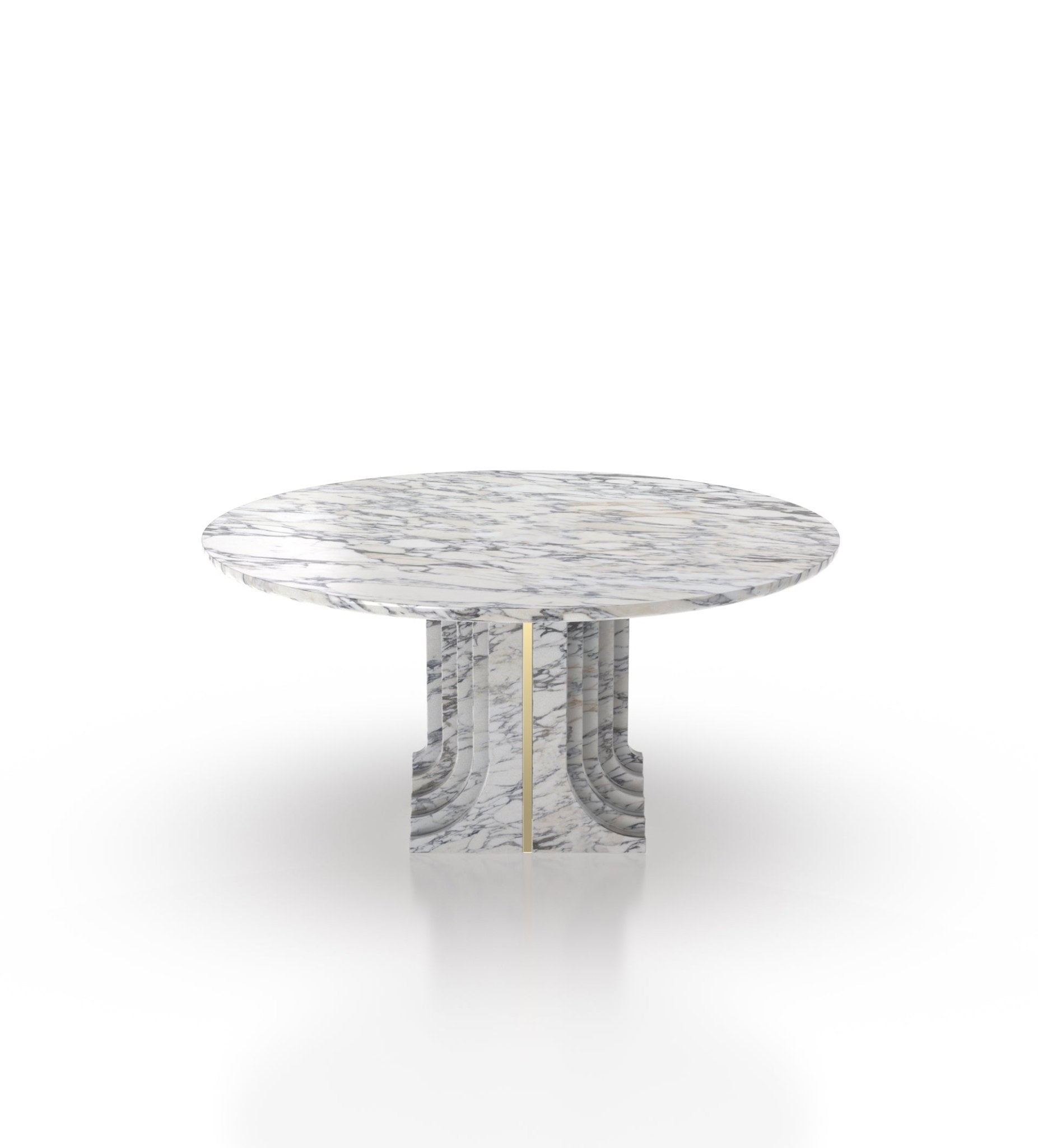 La Chloé 48 Marble Round Table Zicana Boutique