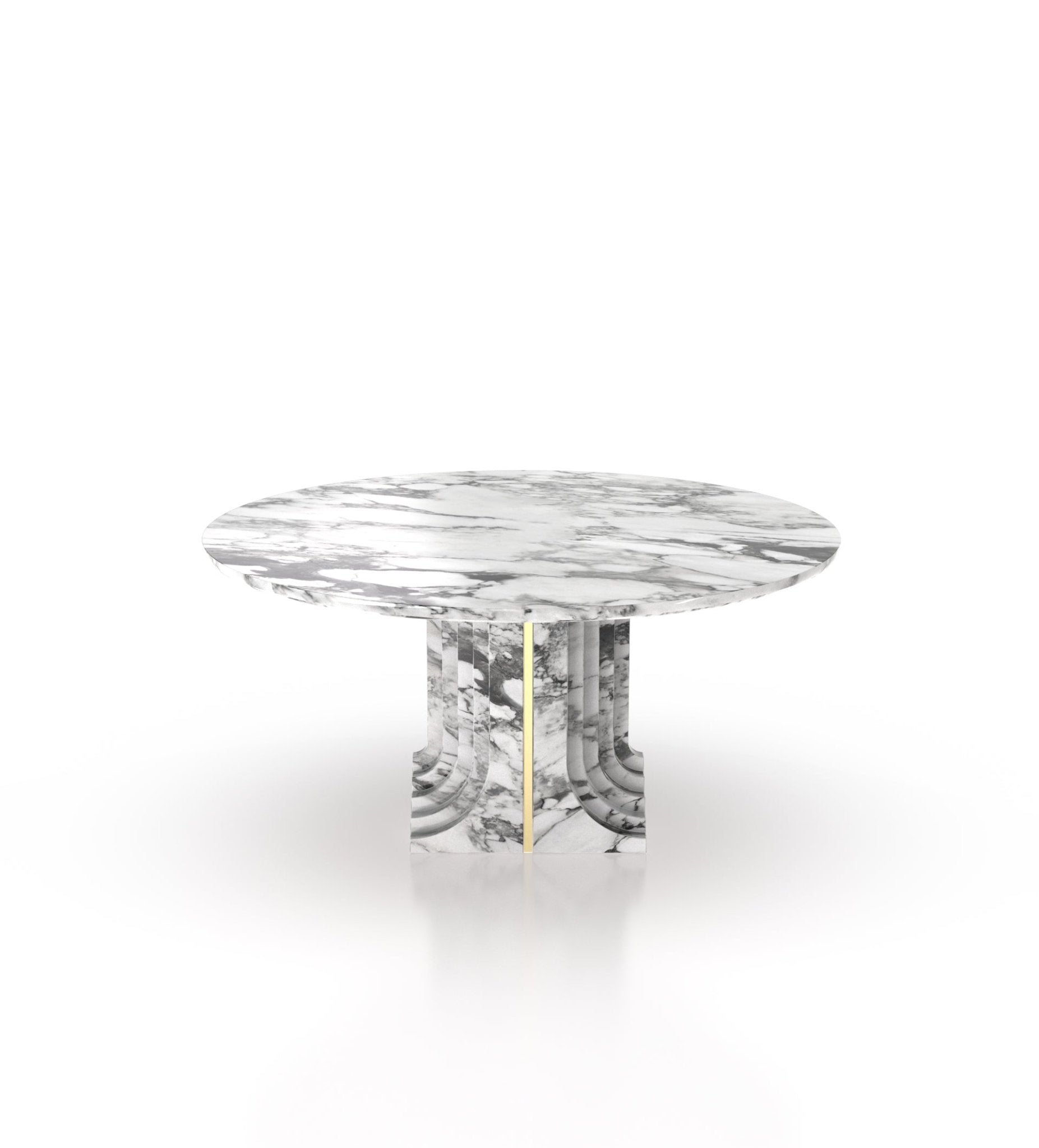 La Chloé 60 Marble Round Table Zicana Boutique