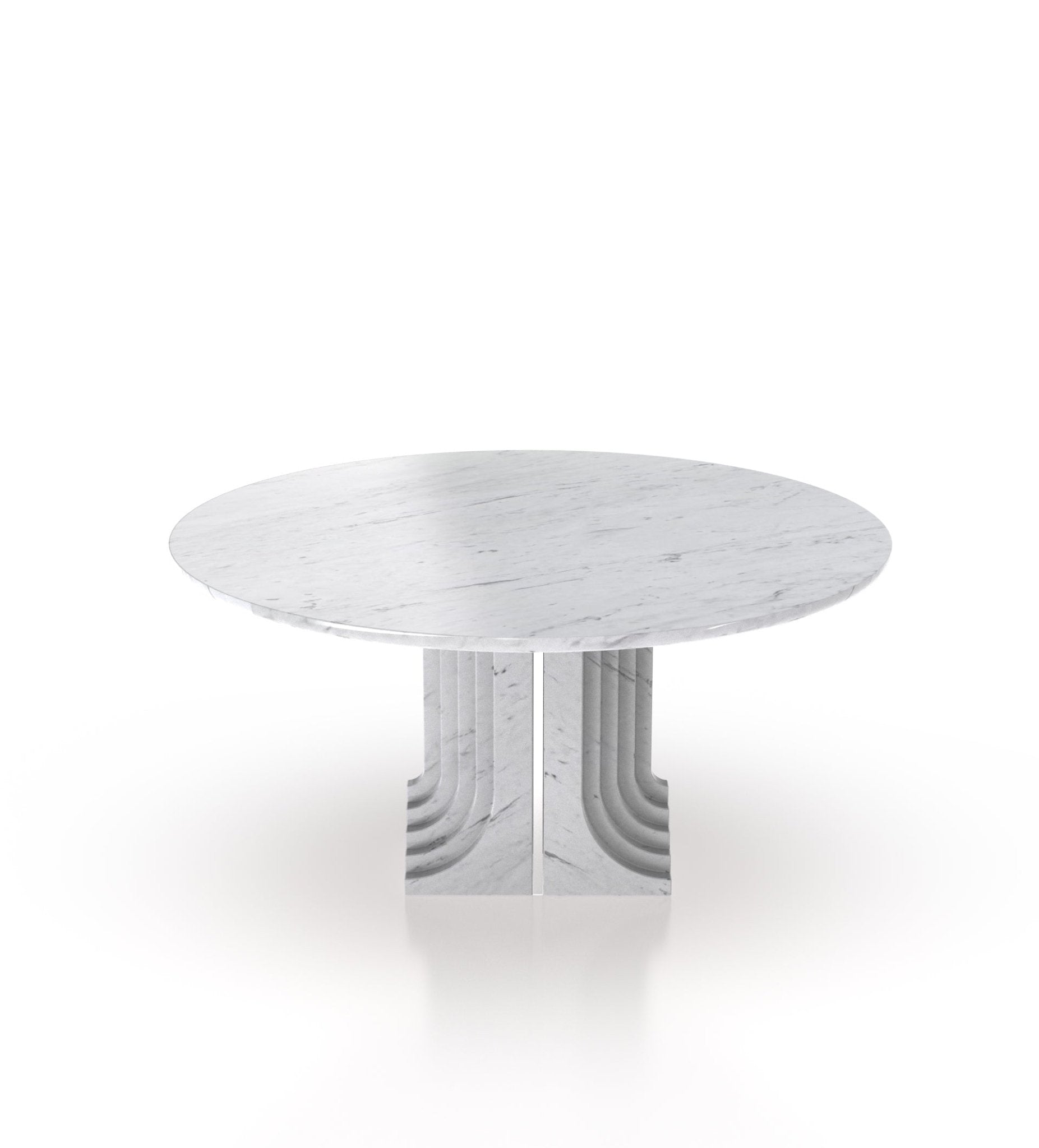 La Chloé 48 Marble Round Table Zicana Boutique