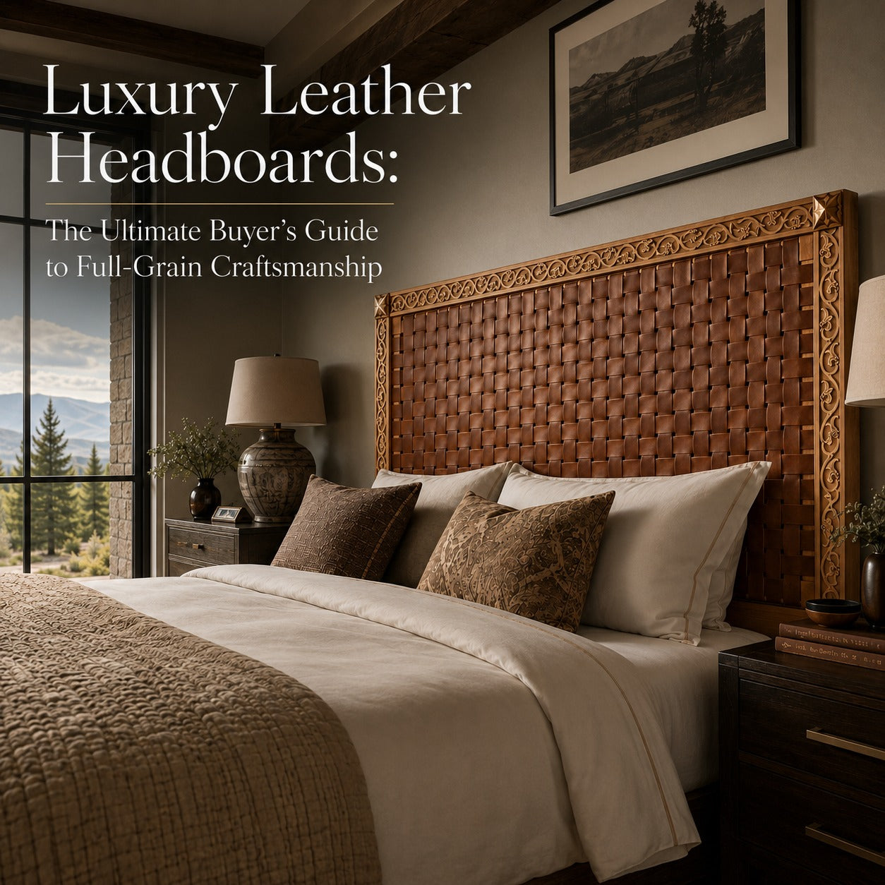 Luxury Leather Headboards: The Ultimate Buyer's Guide to Full-Grain Craftsmanship