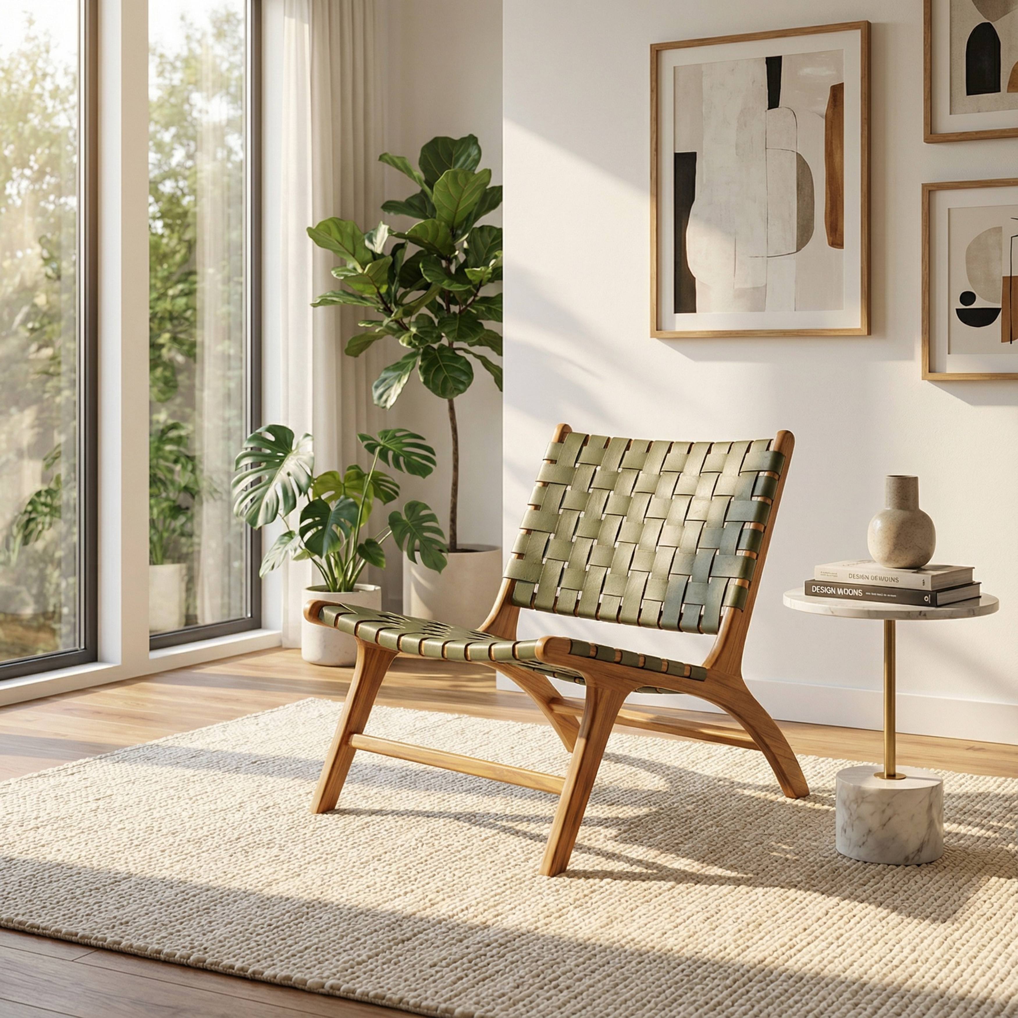 Leather Lounge Chairs