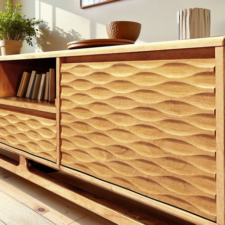 Elara Solid Wood TV Stand